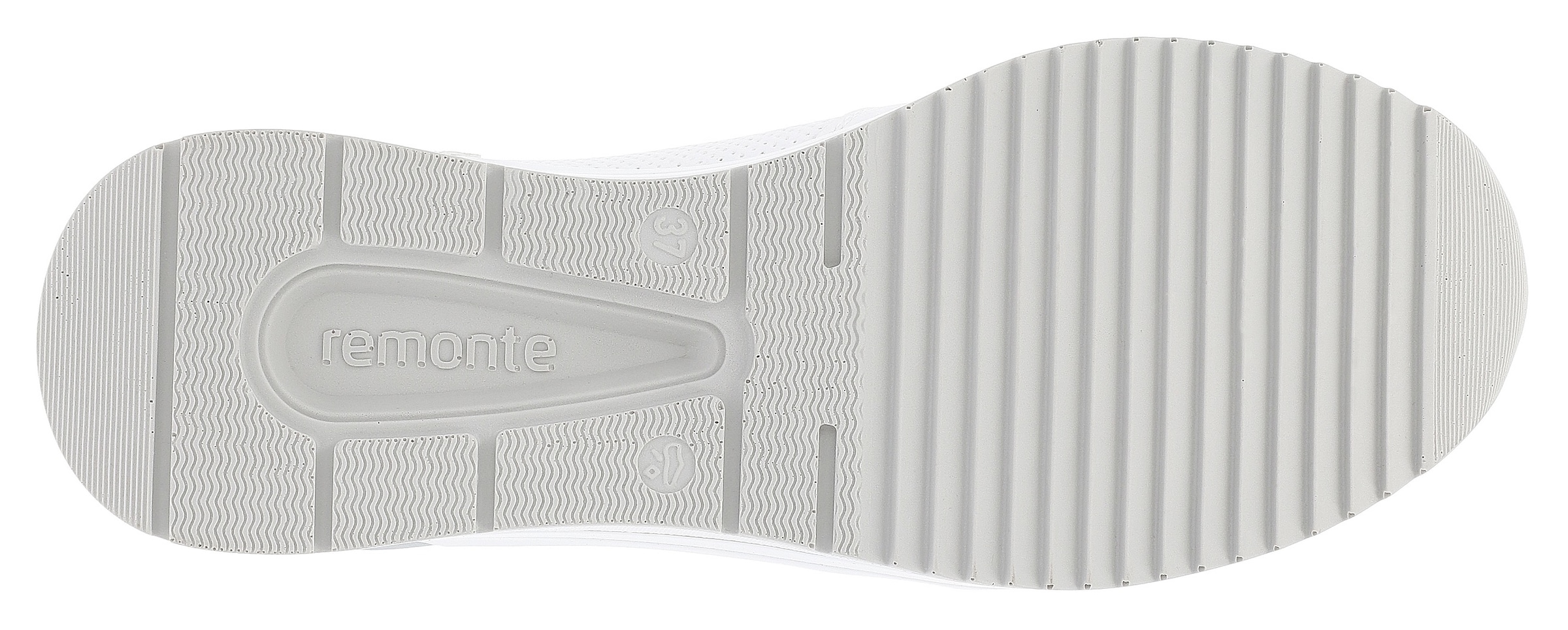 Remonte Keilsneaker, Freizeitschuh, Halbschuh, Schnürschuh mit Schaftrandpolsterung