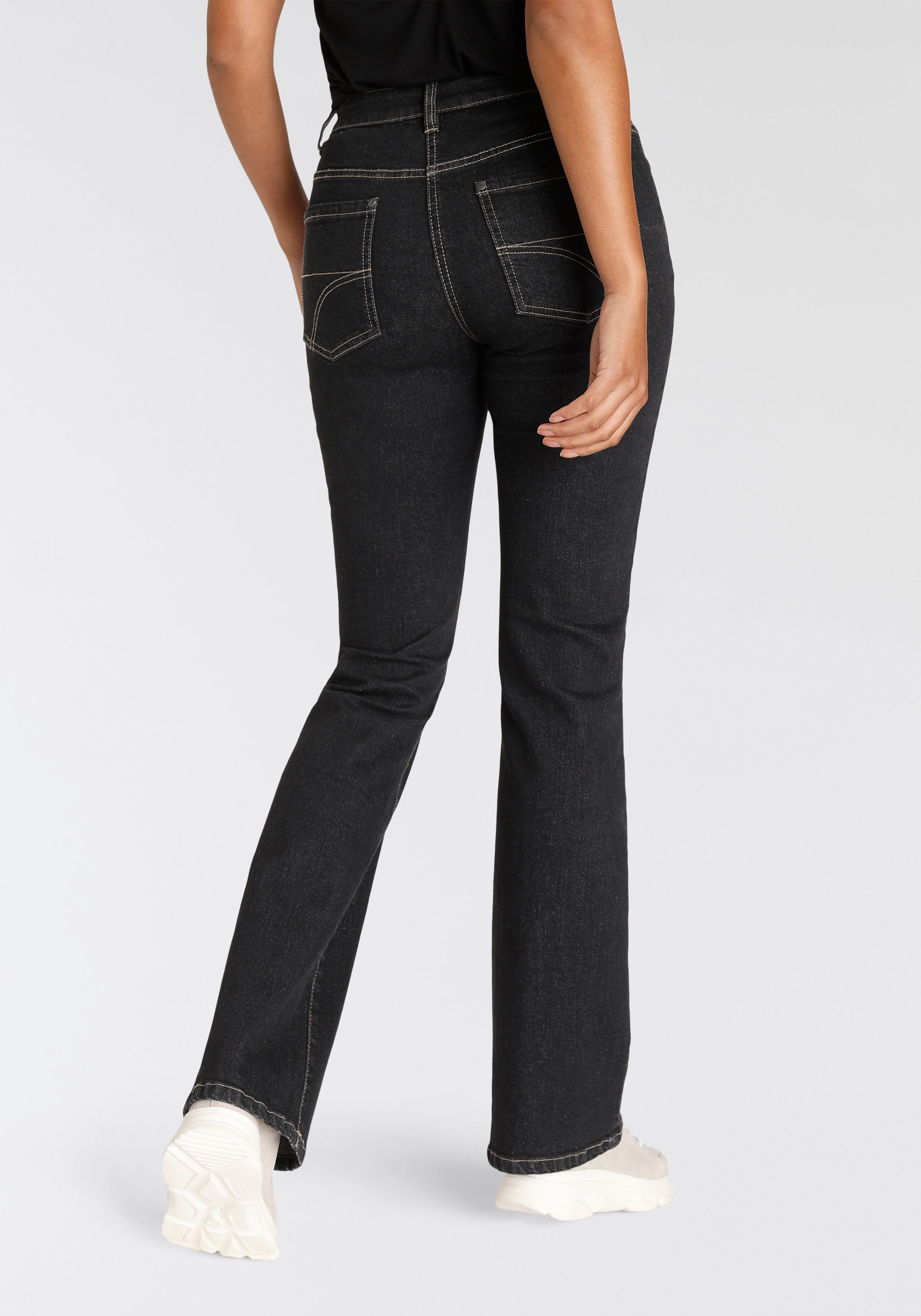 Arizona Bootcut-Jeans, High Waist