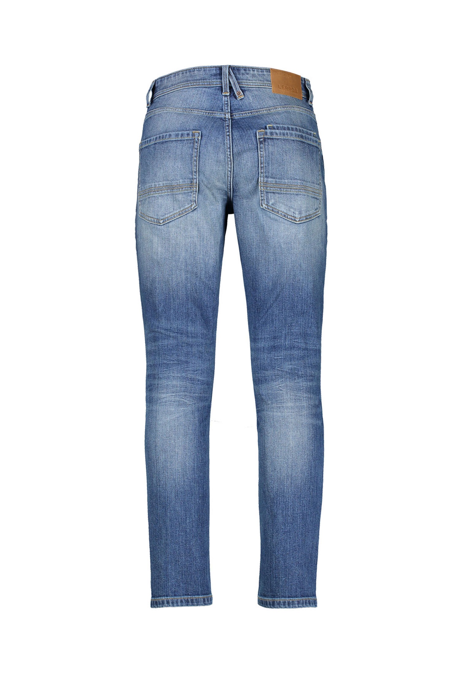 LERROS Relax-fit-Jeans "LERROS BAXTER 5-Pocket-Denim im Used-Look, RELAXED günstig online kaufen
