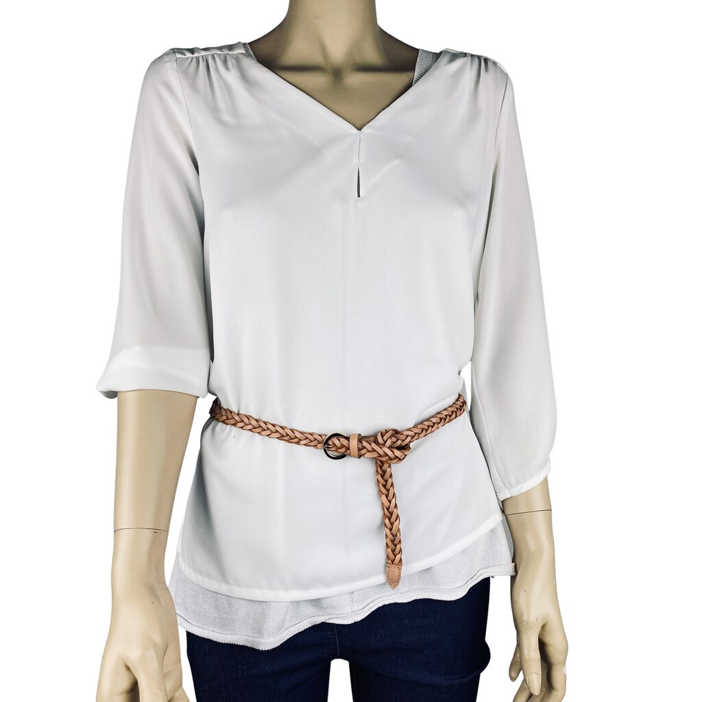 Damenmode Accessoires COLLEZIONE ALESSANDRO Ledergürtel »Vintage«, braun, in used Optk, onesize nude-beige Damenmode Accessoires COLLEZIONE ALESSANDRO Ledergürtel »Vintage«, braun, in used Optk, onesize nude-beige