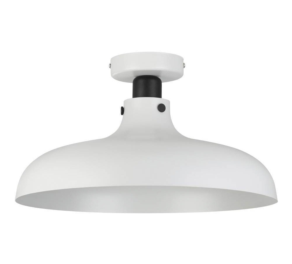 EGLO Deckenleuchte »MATLOCK«, 1 flammig, Leuchtmittel E27 | ohne Leuchtmittel, Deckenlampe, Metall in Grau und Schwarz, Flurlampe, E27, Ø 38 cm