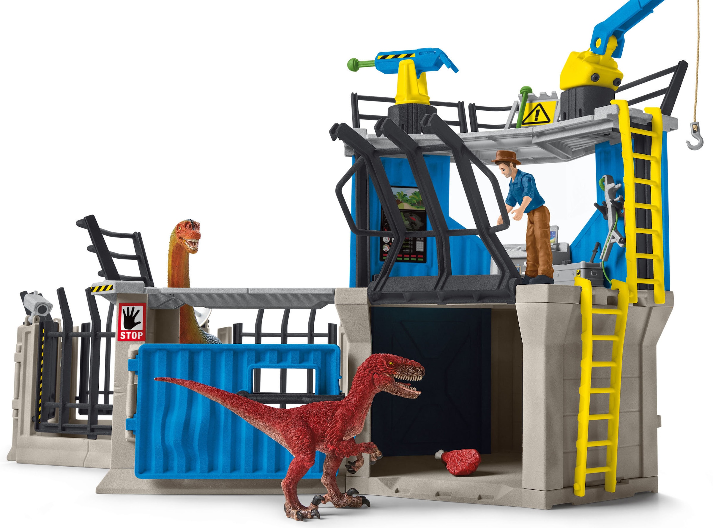 Schleich® Spielwelt »DINOSAURS, Große Dino-Forschungsstation (41462)«, (Set), ; Made in Germany