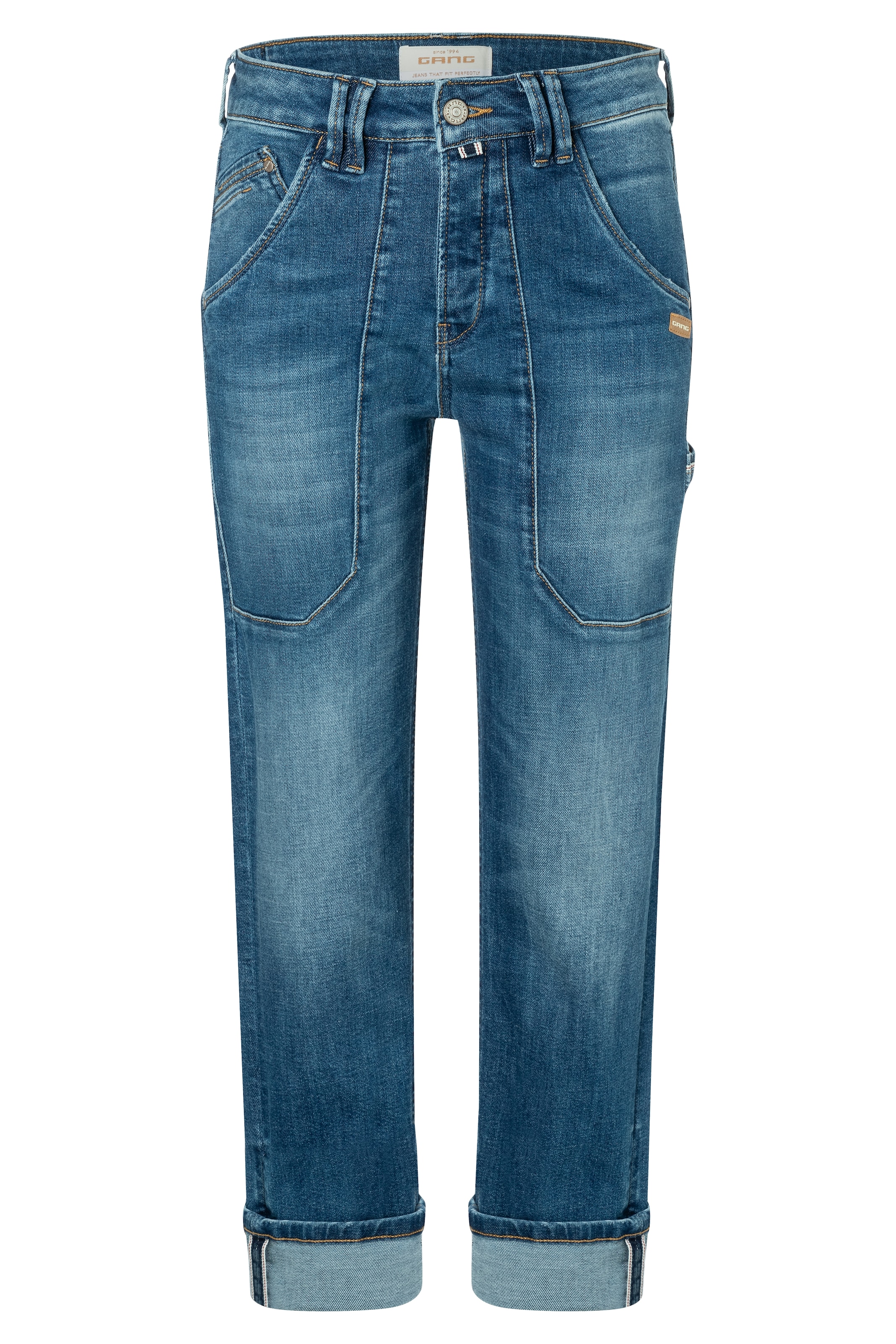GANG Straight-Jeans »94THELMA WORKER«, mit aufgesetzten Taschen und typischen Workerdetails