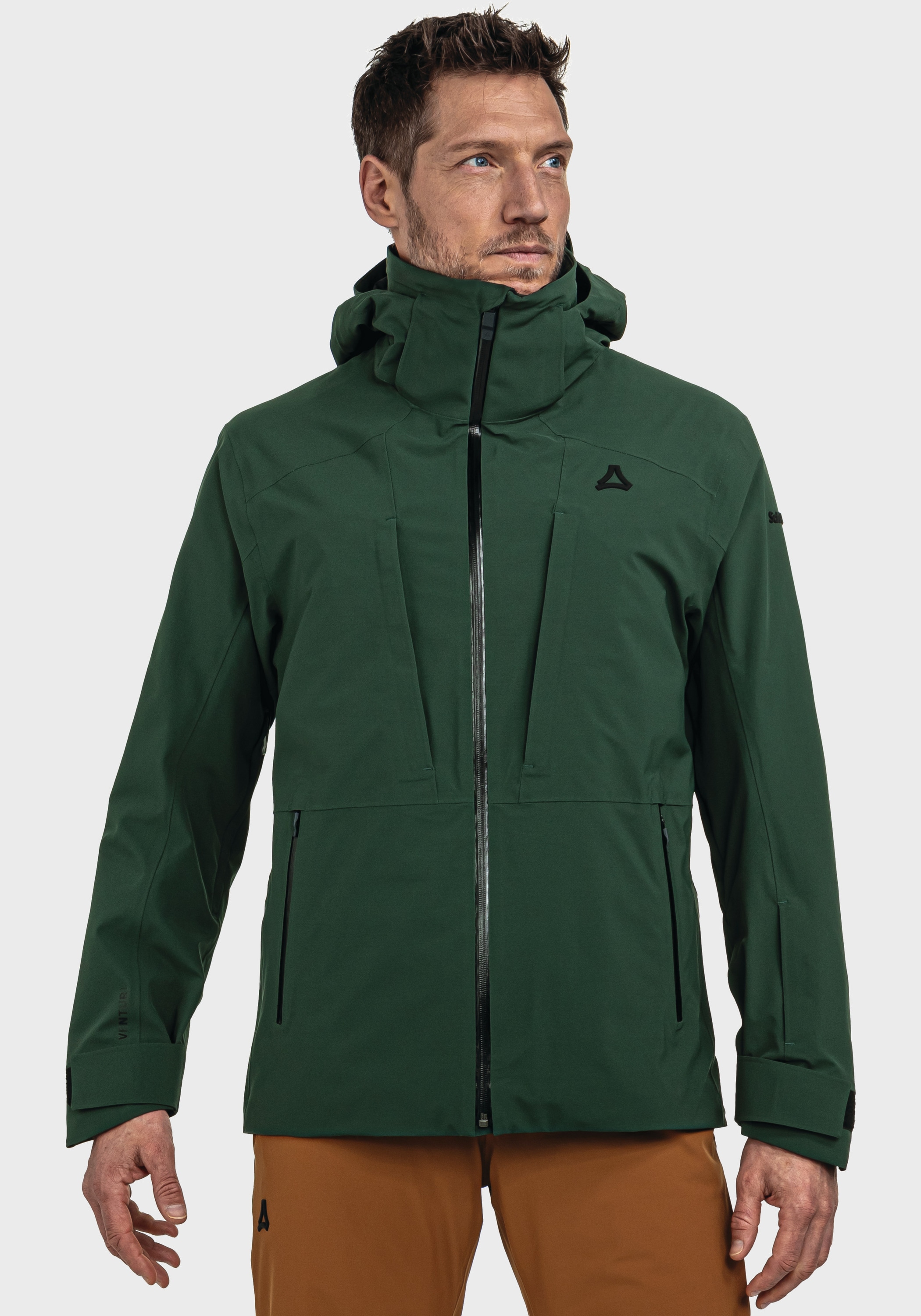 Schöffel Outdoorjacke »Ski Shell Jk Style Pontre MNS«, mit Kapuze