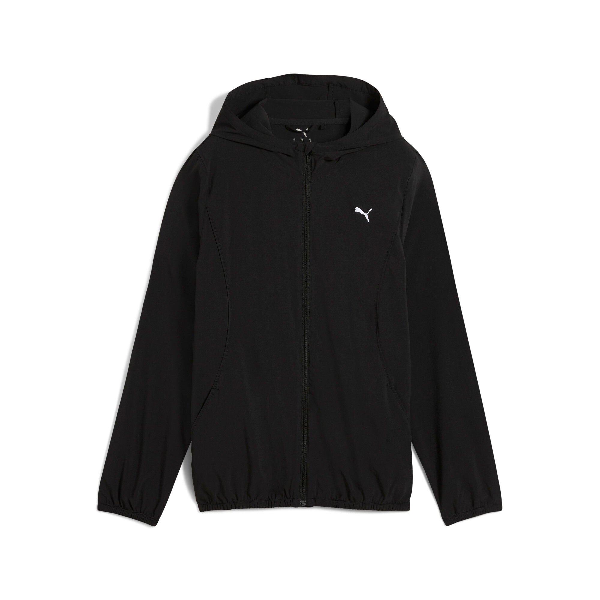 PUMA Laufjacke »RUN VELOCITY WOVEN JACKET W« ohne Kapuze mit Taschen, DryCELL Technologie, atmungsaktiv