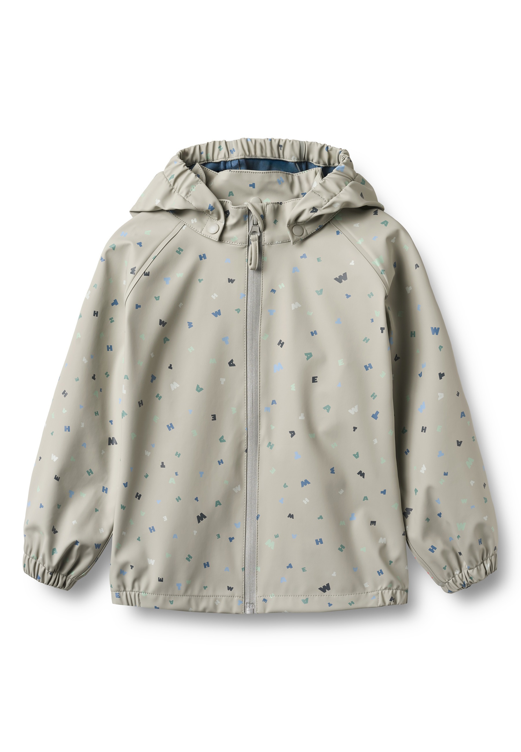 WHEAT Allwetterjacke "WHEAT Rainwear Chardy Jacket" 1 Stk. tlg. mit Kapuze reflektierend