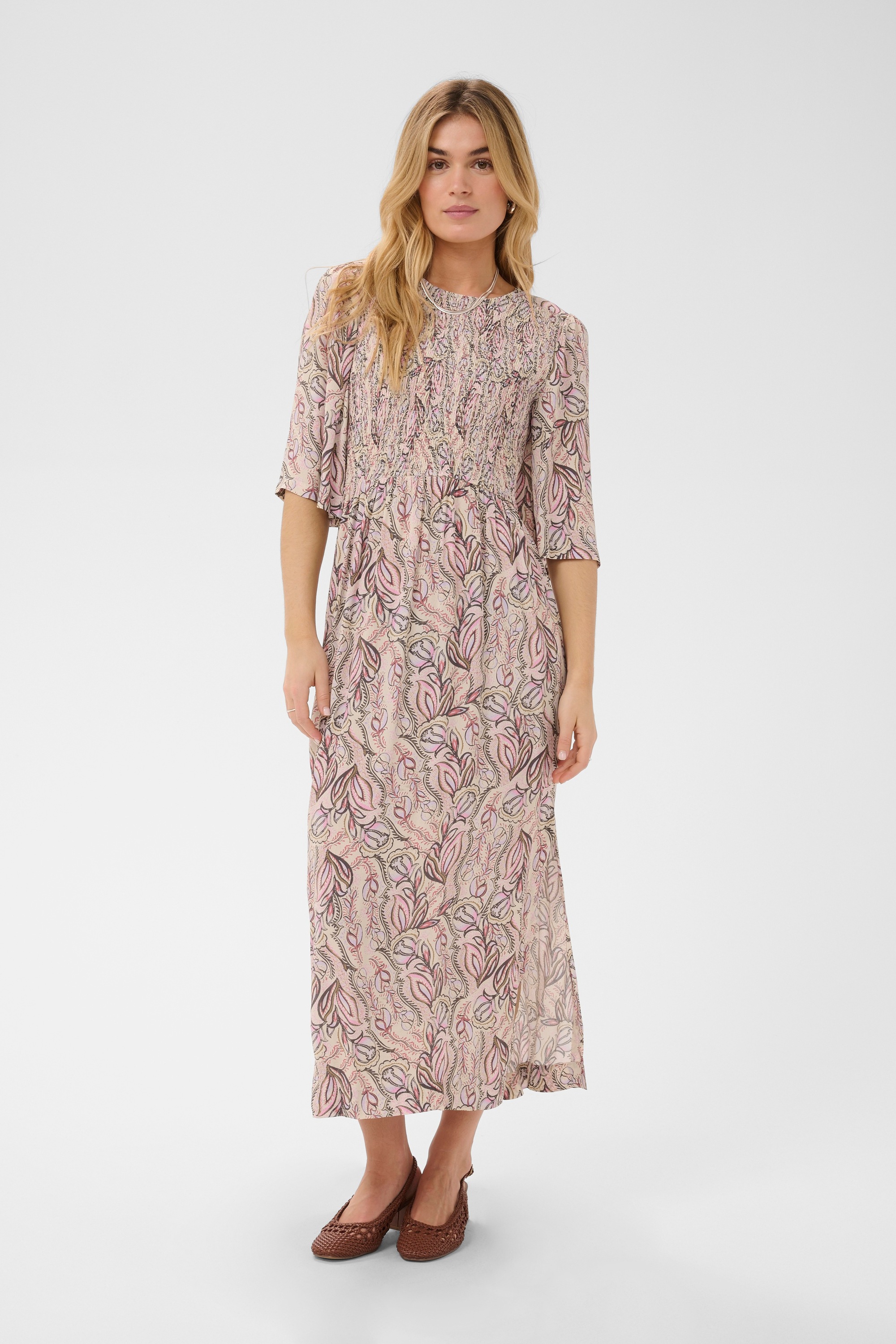 Saint Tropez Midikleid »Damen Kleid ShaktiSZ«