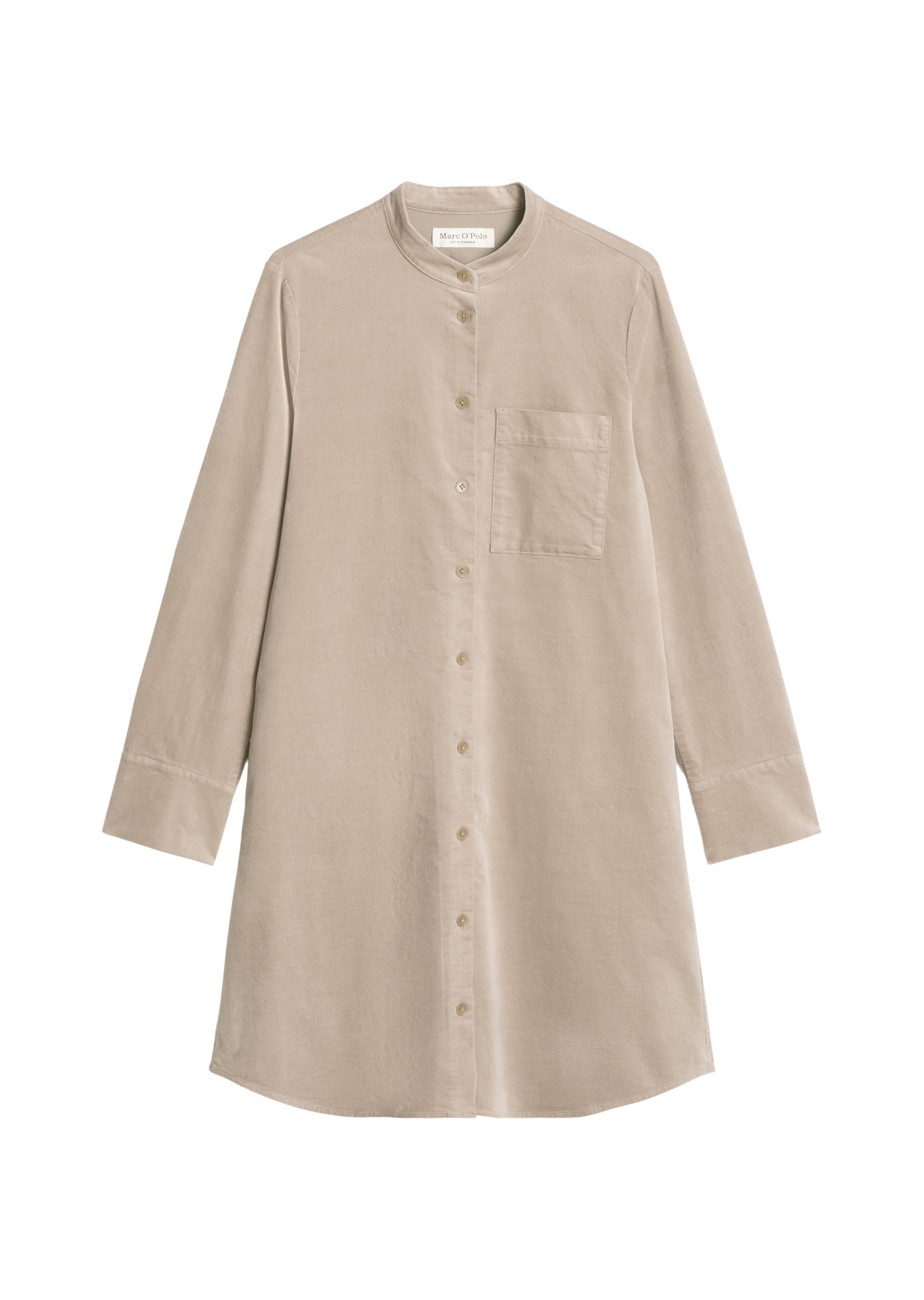 Marc O'Polo Hemdblusenkleid »aus Organic Cotton Stretch«