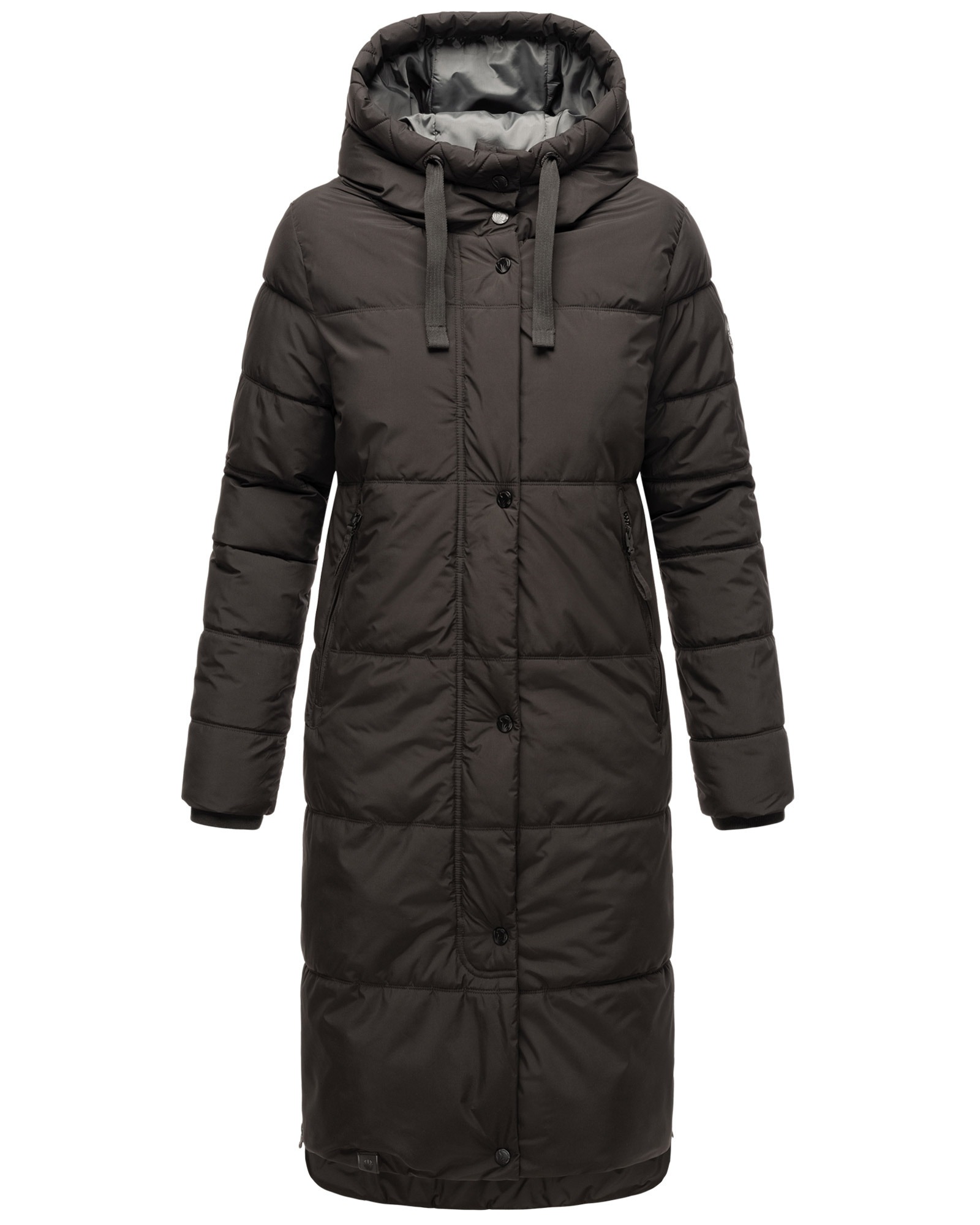 Marikoo Winterjacke »Soranaa«, langer Winter Mantel mit Kapuze