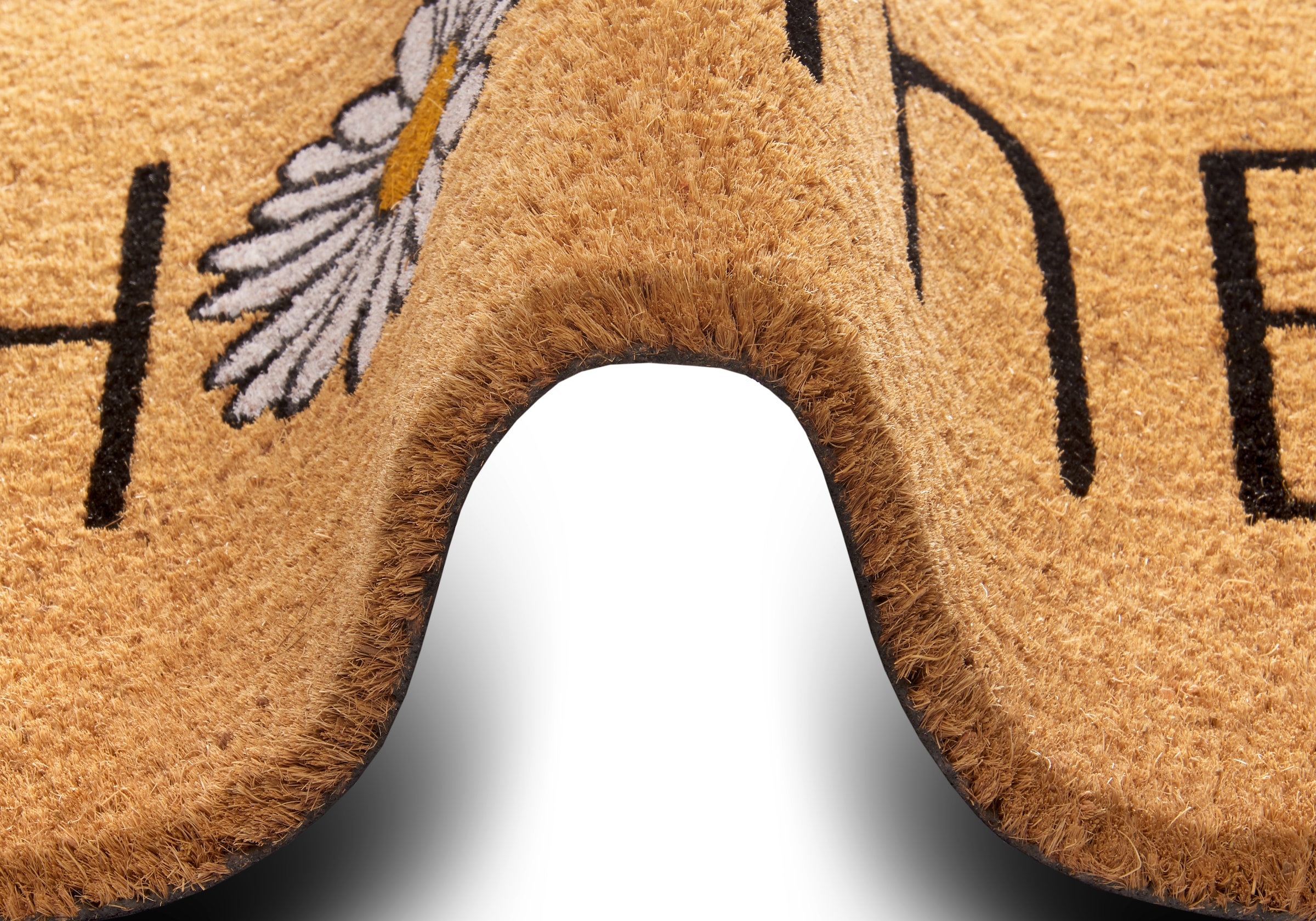 HANSE Home Fußmatte »Home, Türmatte«, rechteckig, 15 mm Höhe, Kokos, Schmutzfangmatte, Outdoor, Rutschfest, Innen, Kokosmatte, Flur