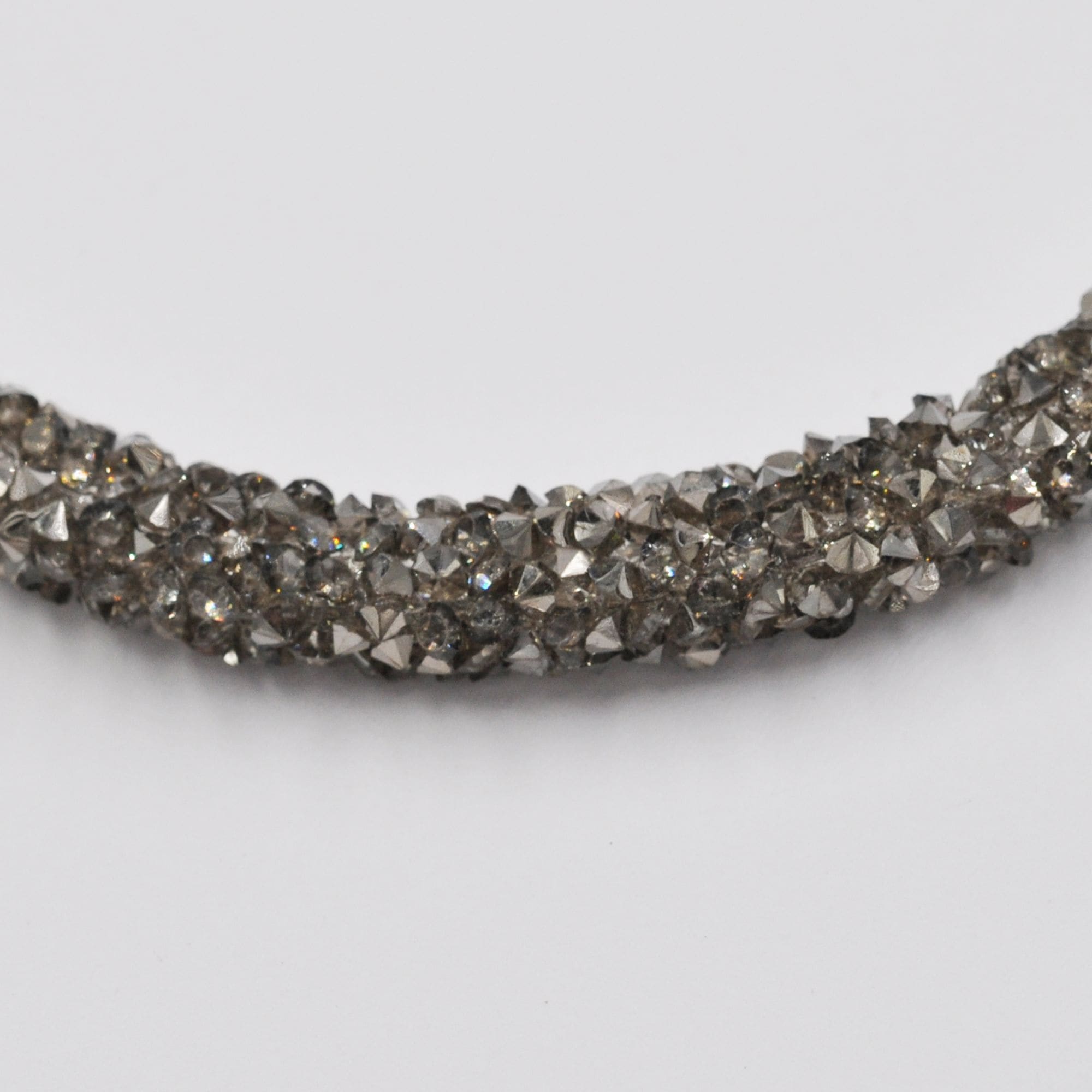 Steuer Armband »Metall gelb flex Glasstein schwarz«