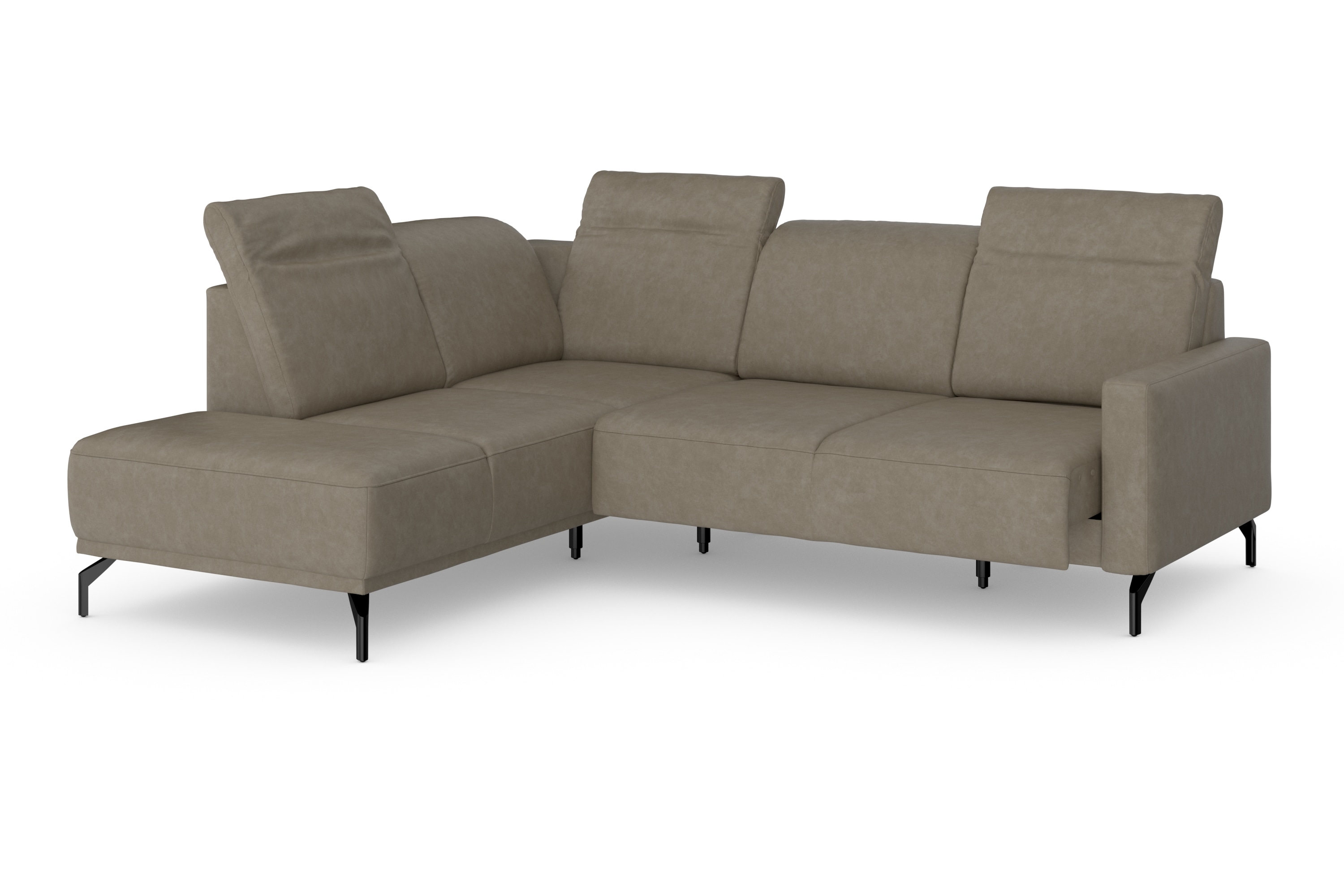 Thumbnail - sit&more "Bailando L-Form" wahlweise mit Kopfteilverstellung und Vorziehsitz, motorisch