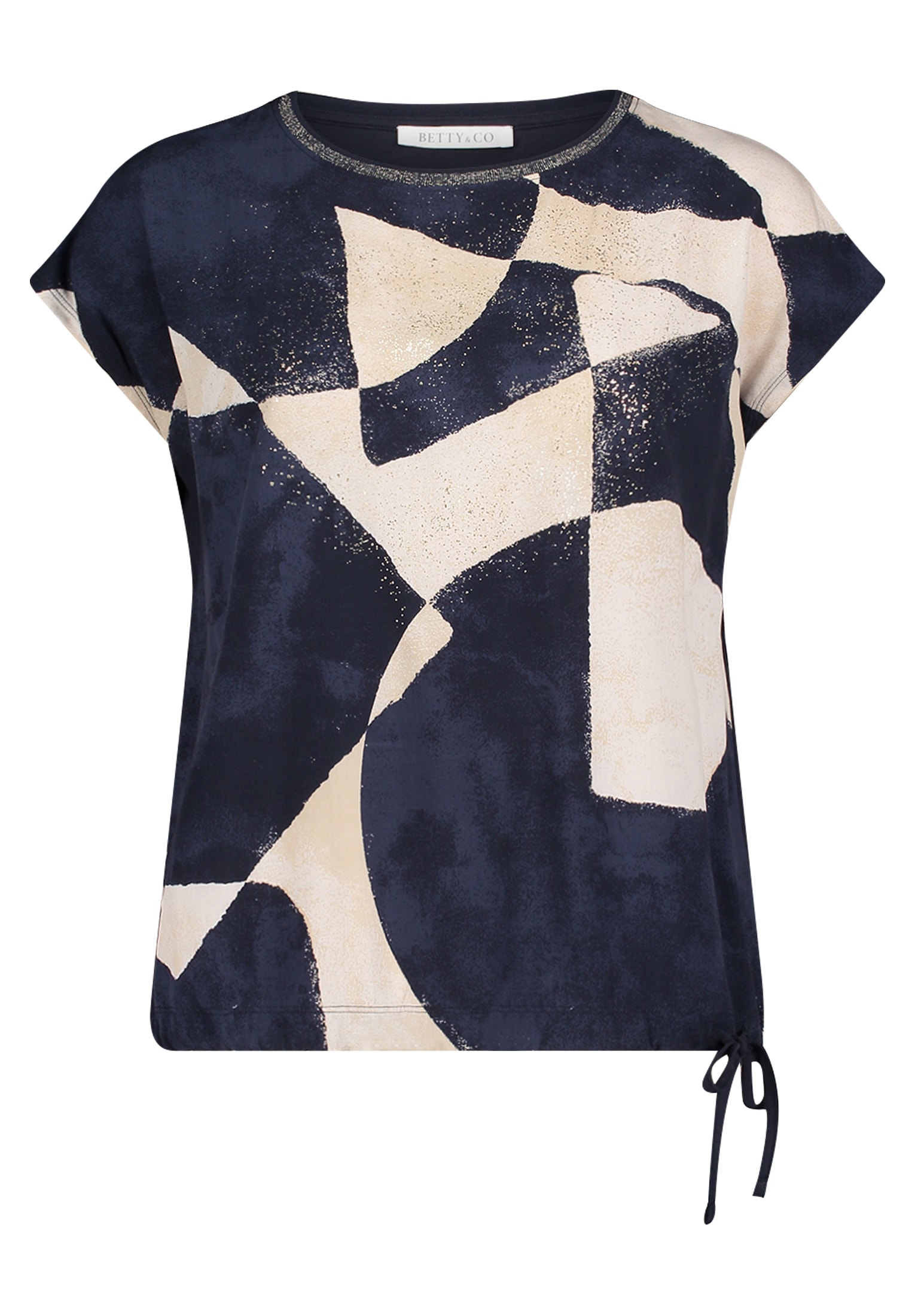 Betty&Co Kurzarmshirt »Damen mit Print« 1 tlg.