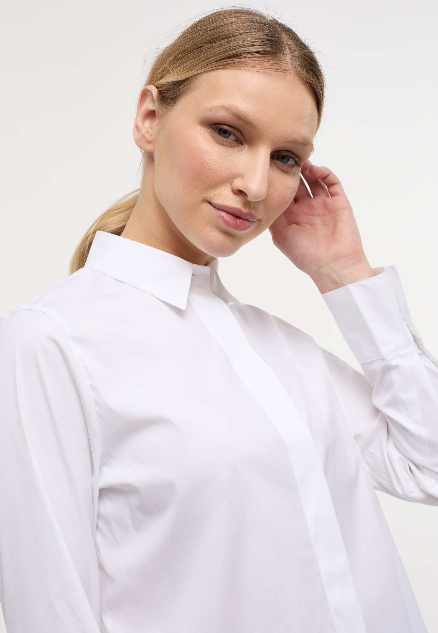 Eterna Hemdbluse »LOOSE FIT« EASY IRON (bügelleicht)