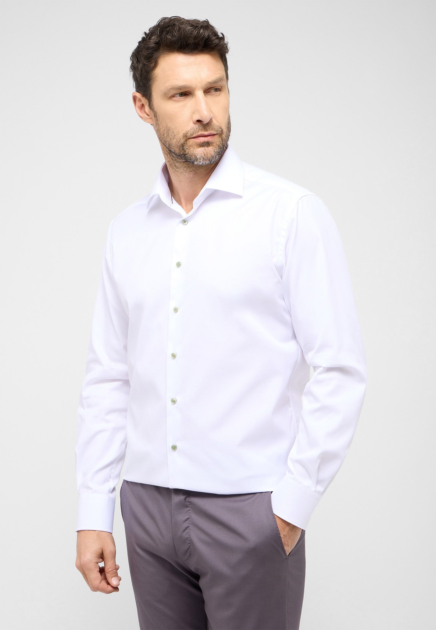 Eterna Langarmhemd "MODERN FIT", NON IRON (bügelfrei) günstig online kaufen