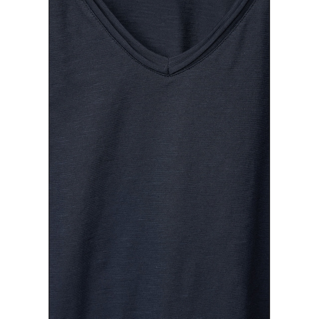 Cecil V-Shirt, aus reiner Baumwolle online bestellen | BAUR
