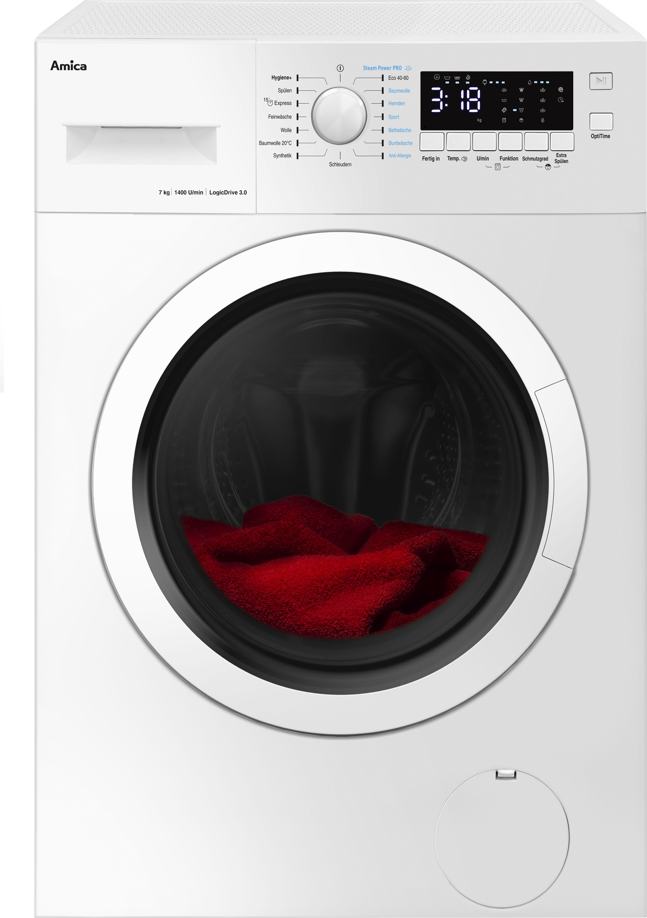 Amica Waschmaschine "WA 474 082" 7 kg 1400 U/min günstig online kaufen