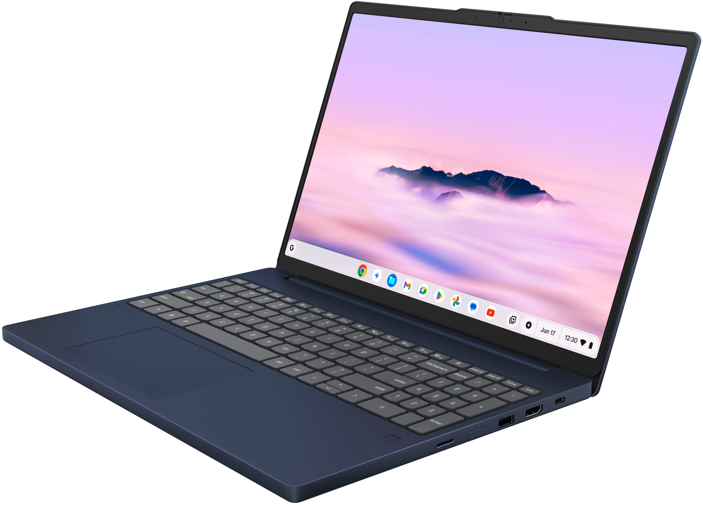Lenovo Chromebook »Chrome 15ITN10« 38,86 cm / 15,3 ″ Intel Core 3 Intel Graphics 128 GB UFS Festplatte, Chromebook Plus