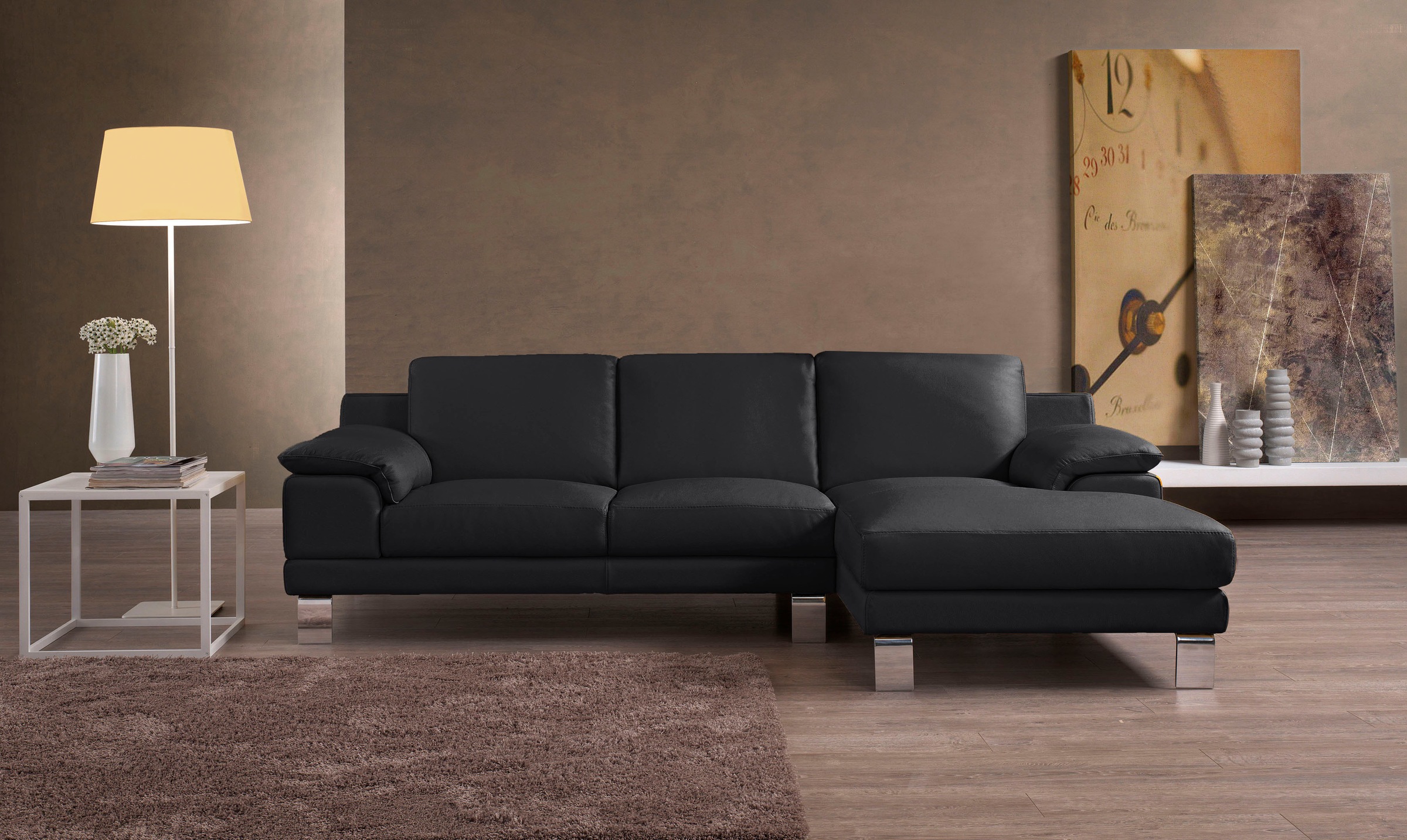 Egoitaliano Ecksofa "Shakira, Design und super Sitzkomfort auf hohem Niveau günstig online kaufen