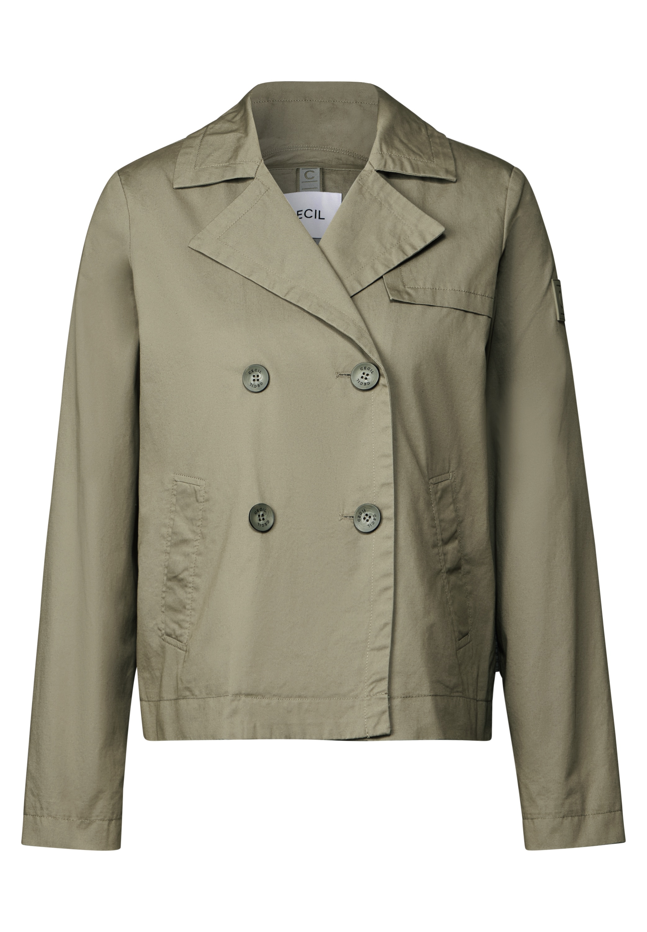 Cecil Outdoorjacke, ohne Kapuze, aus reiner Baumwolle