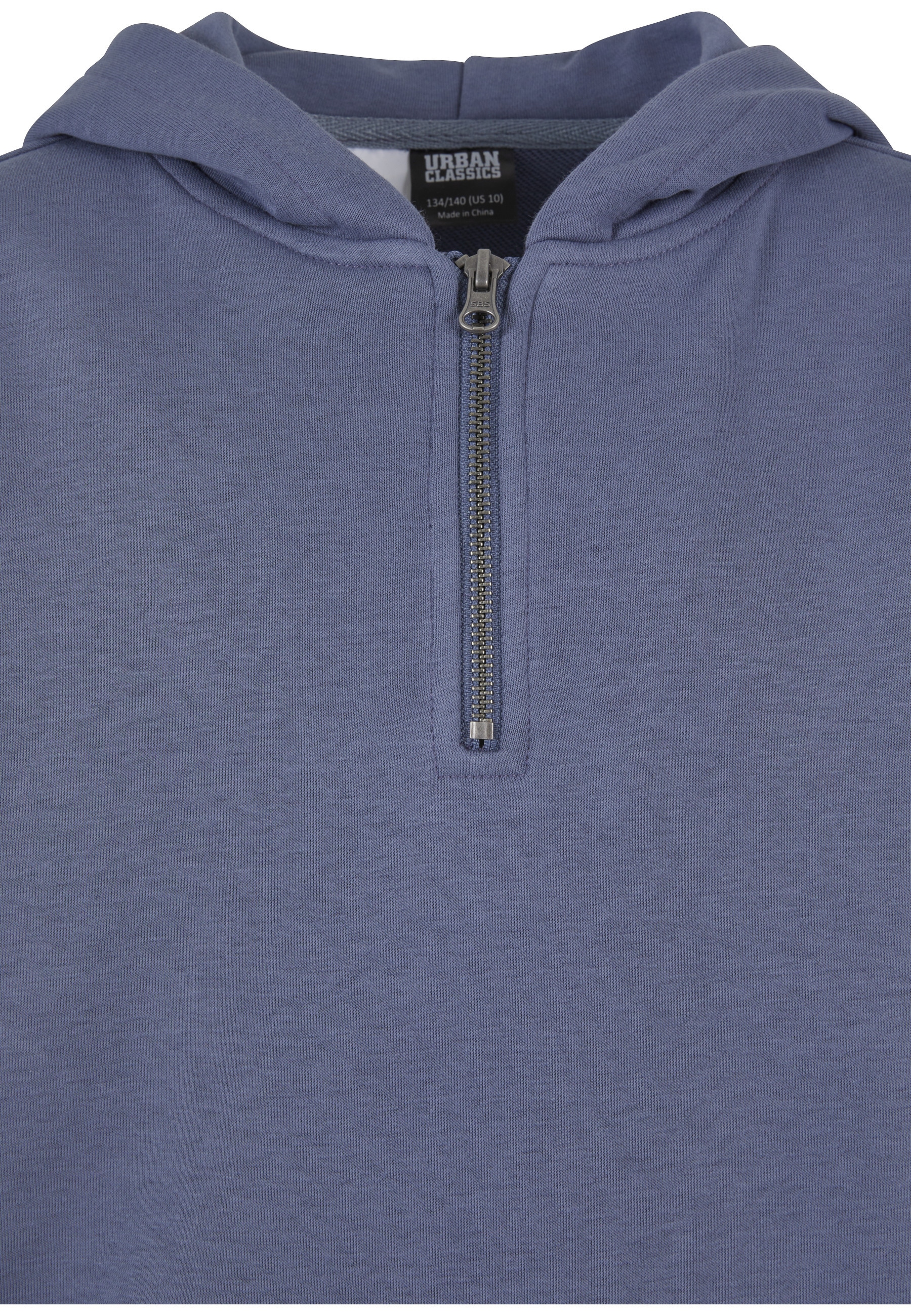 URBAN CLASSICS Troyer »Urban Classics Herren Boys Boxy Zip Hoody« 1 Stk.