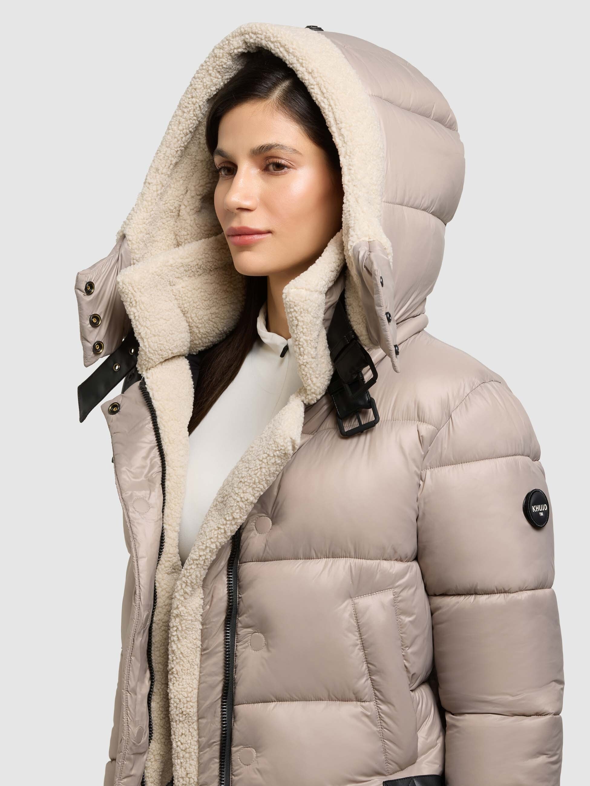 khujo Steppjacke »NESSIE2« mit Kapuze