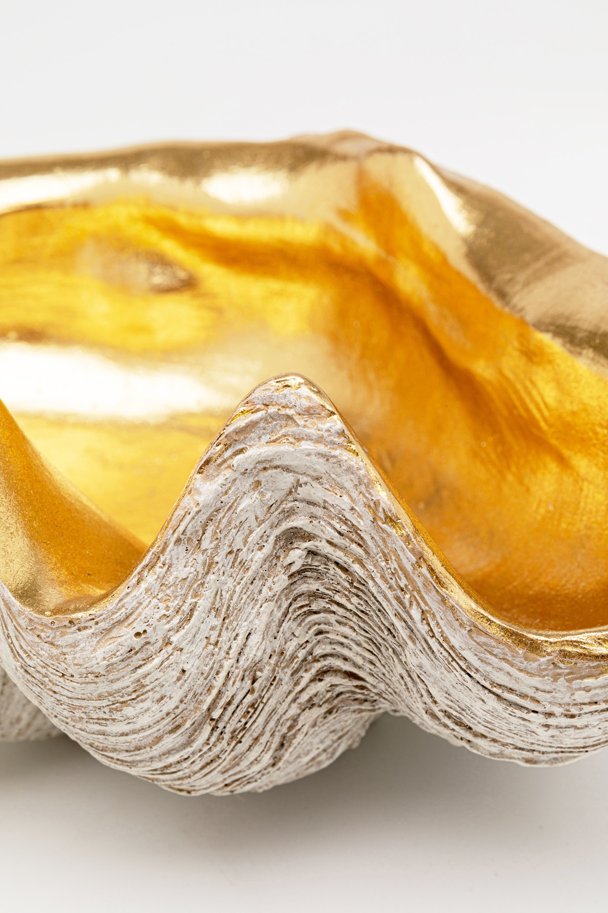 Kare Design Schale »Noble Shell 41x27cm« aus Polyresin (Kunststein) aus Polyresin