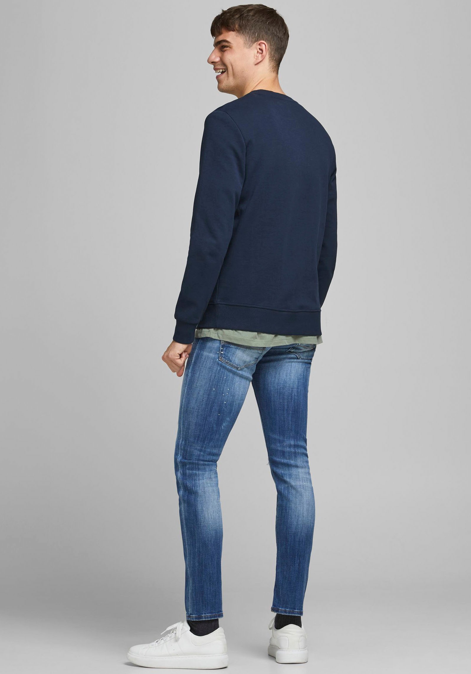 Jack & Jones Sweatshirt JJEBASIC mit günstig online kaufen