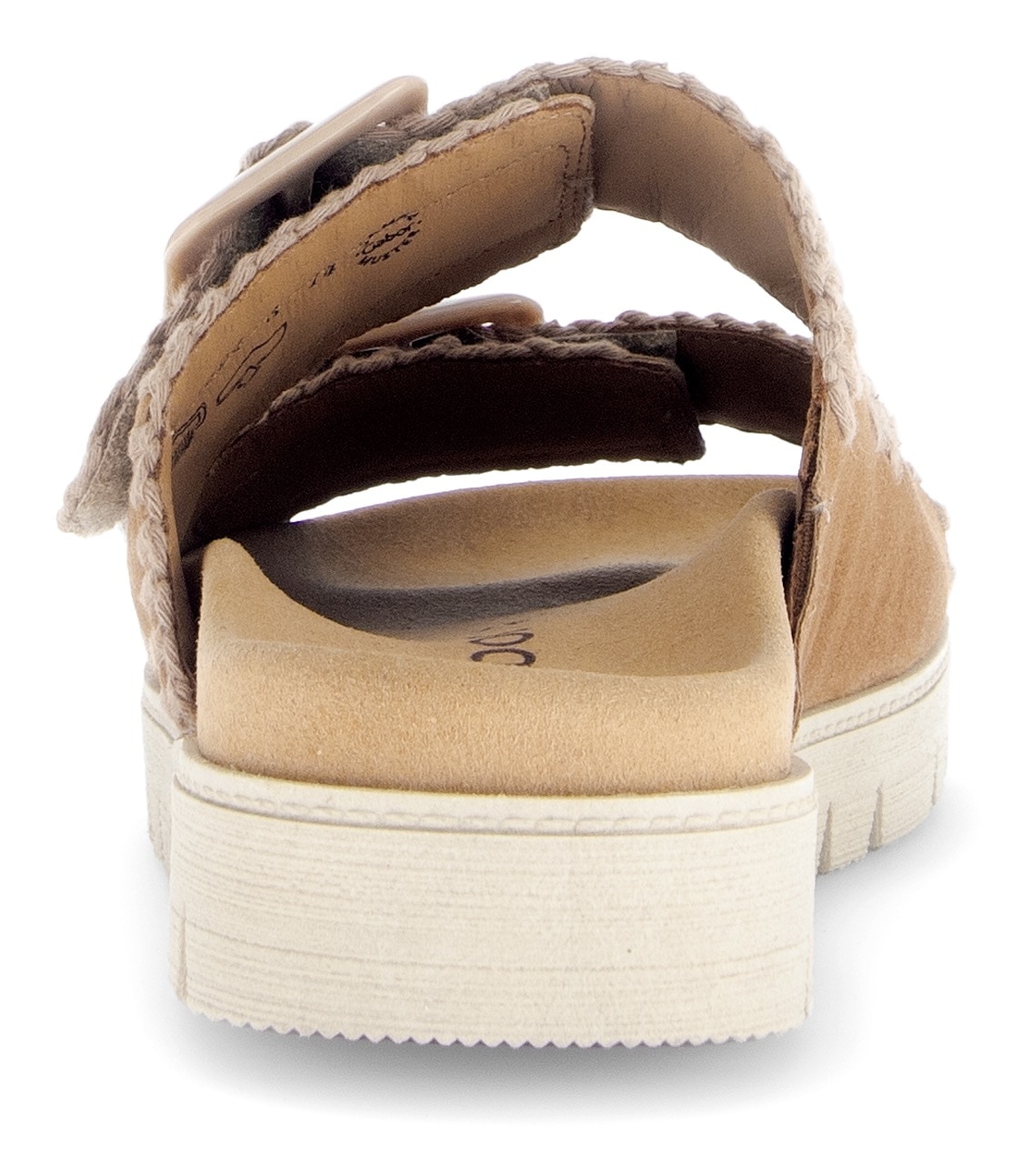 Gabor Pantolette, Plateau, Bequemschuh, Sommerschuh mit praktischen Klettverschlüssen