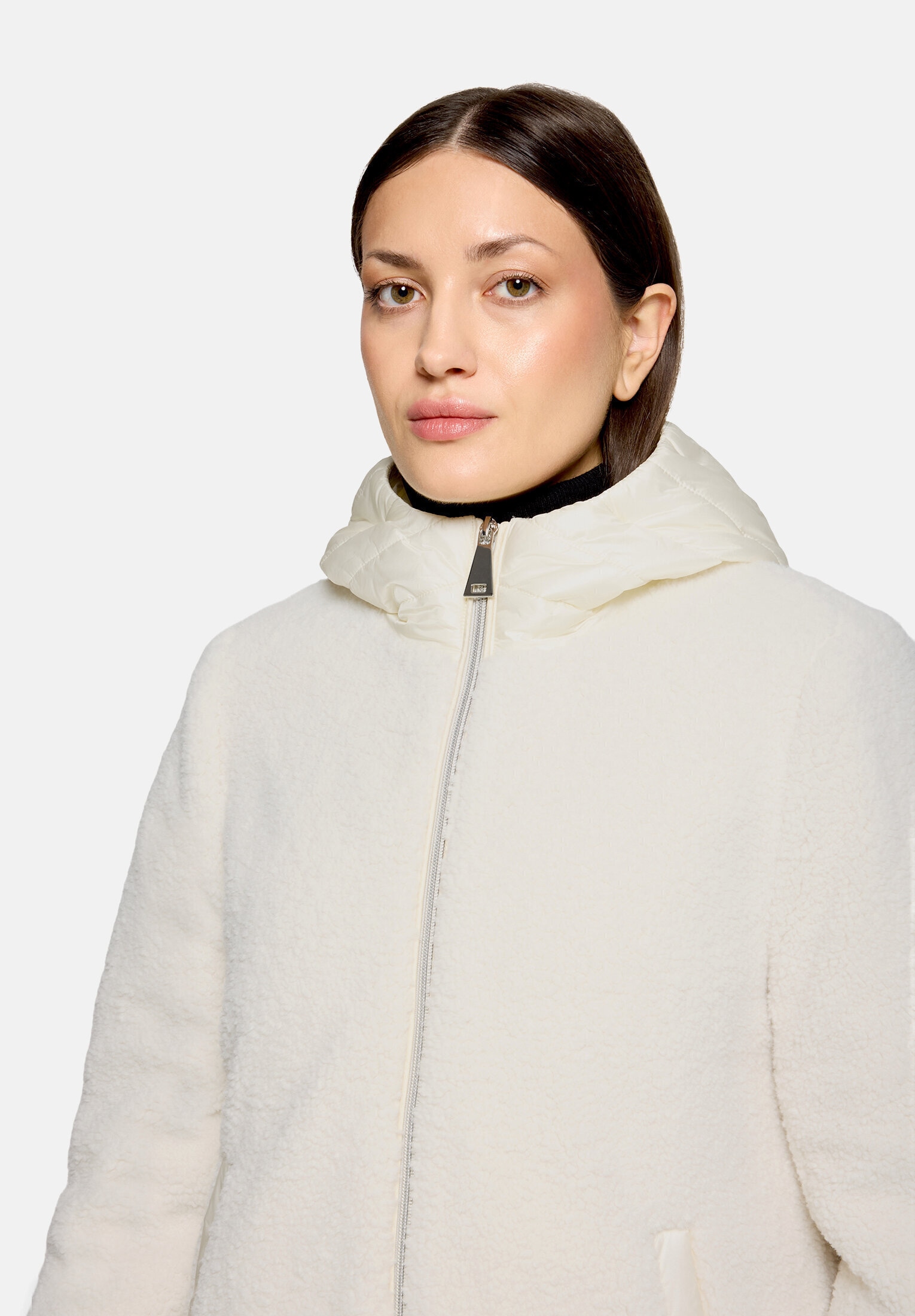 Betty Barclay Plüschjacke »Damen mit Kapuze« mit Kapuze