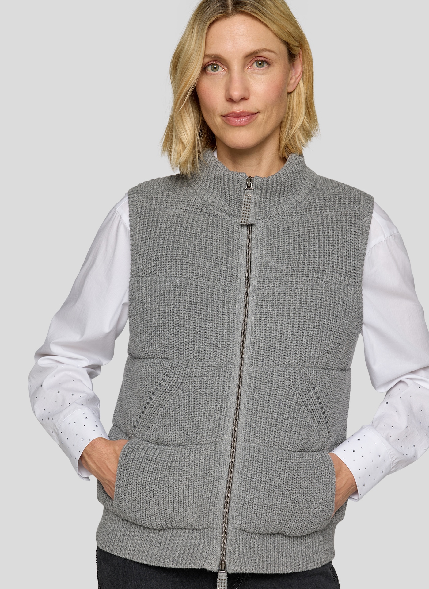 Rabe Strickweste »Weste«