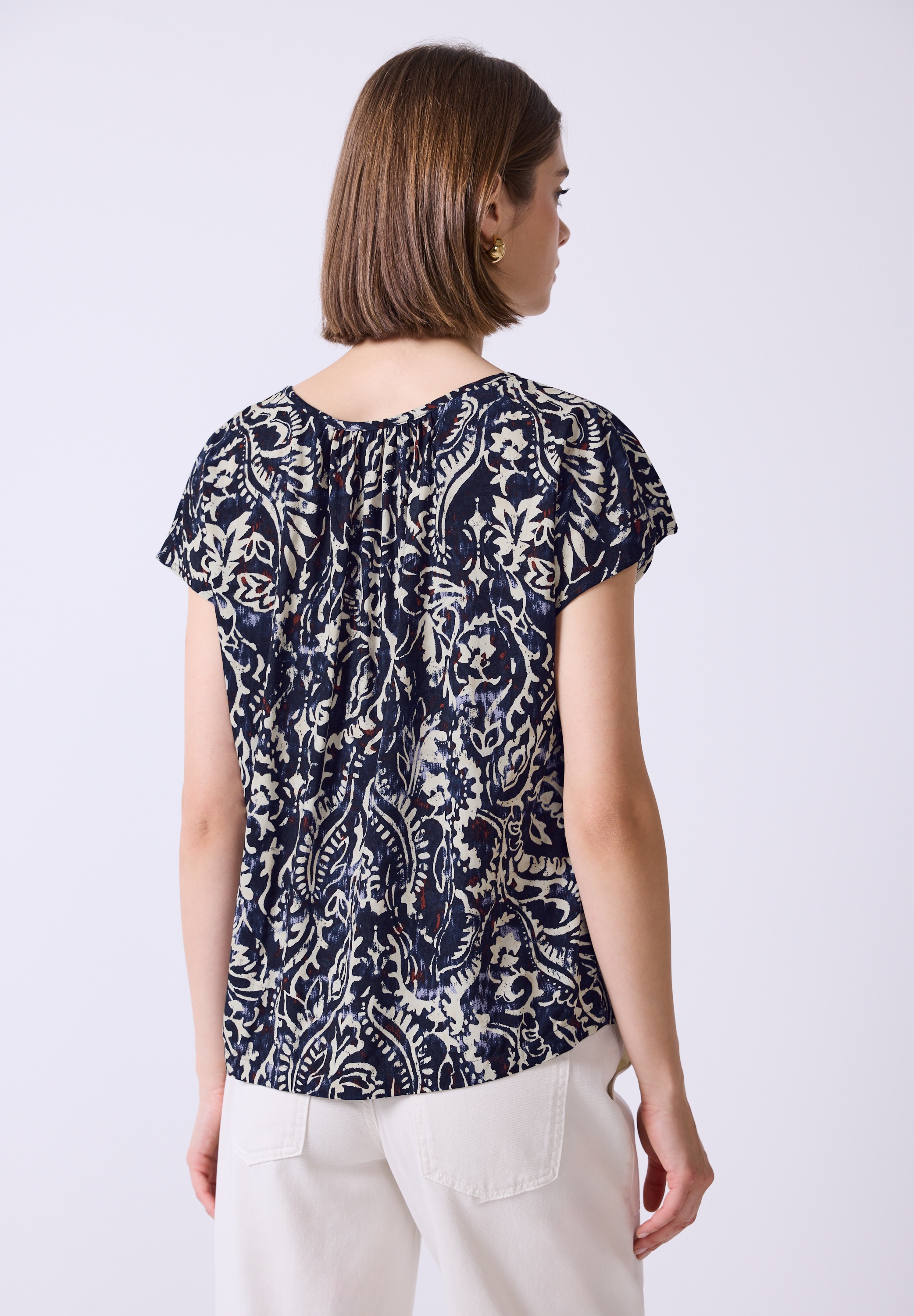 STREET ONE STUDIO Shirtbluse, aus softer Viskose günstig online kaufen