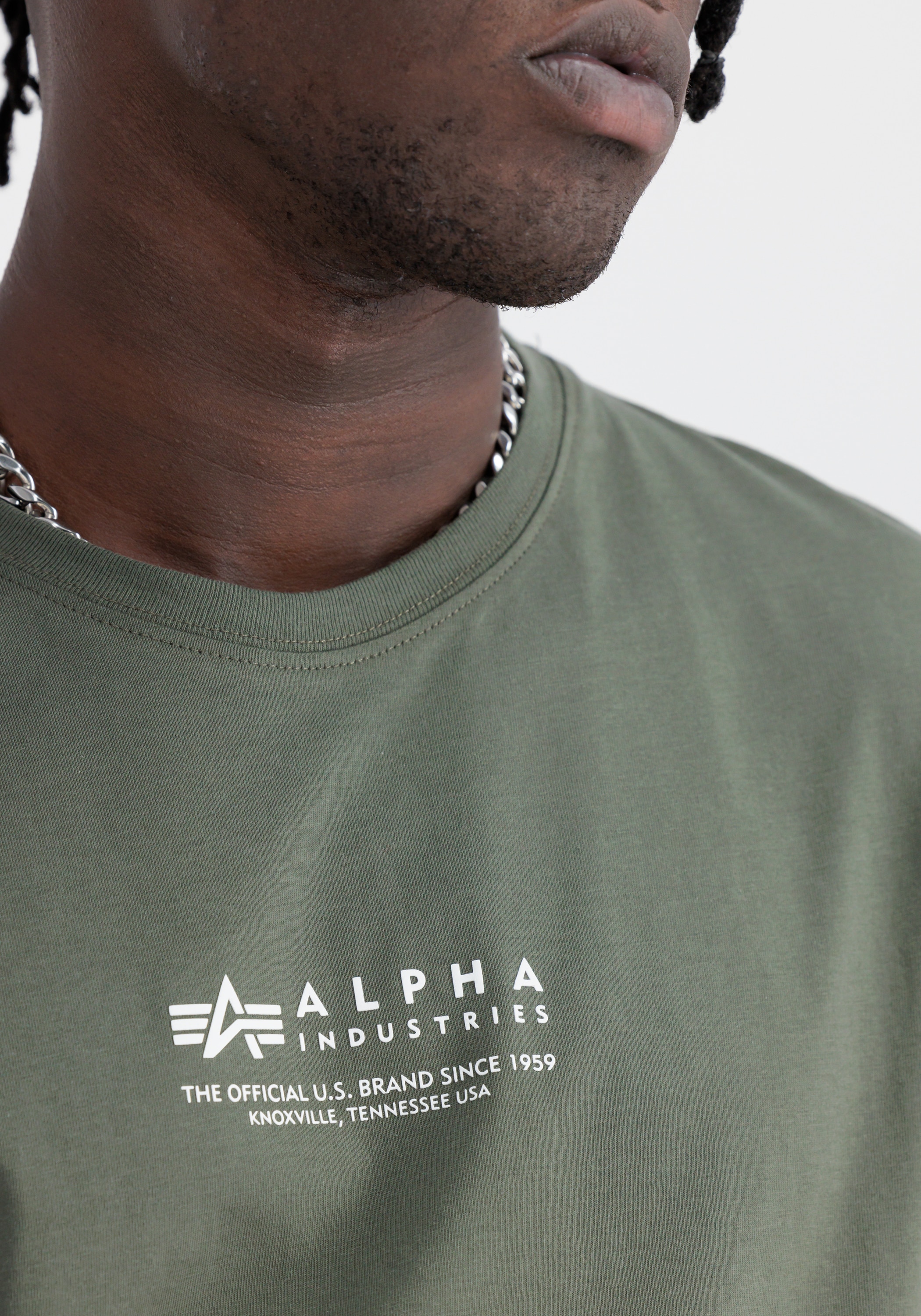 Alpha Industries T-Shirt »Alpha Industries Men - T-Shirts Alpha Wording T«