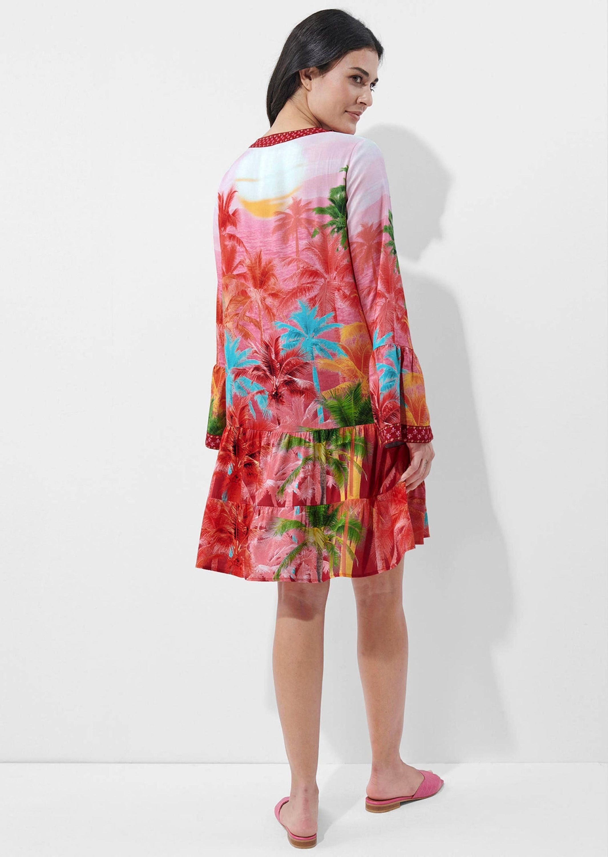 Alba Moda Tunique Femme Multicolore Viscose Taille 38 3