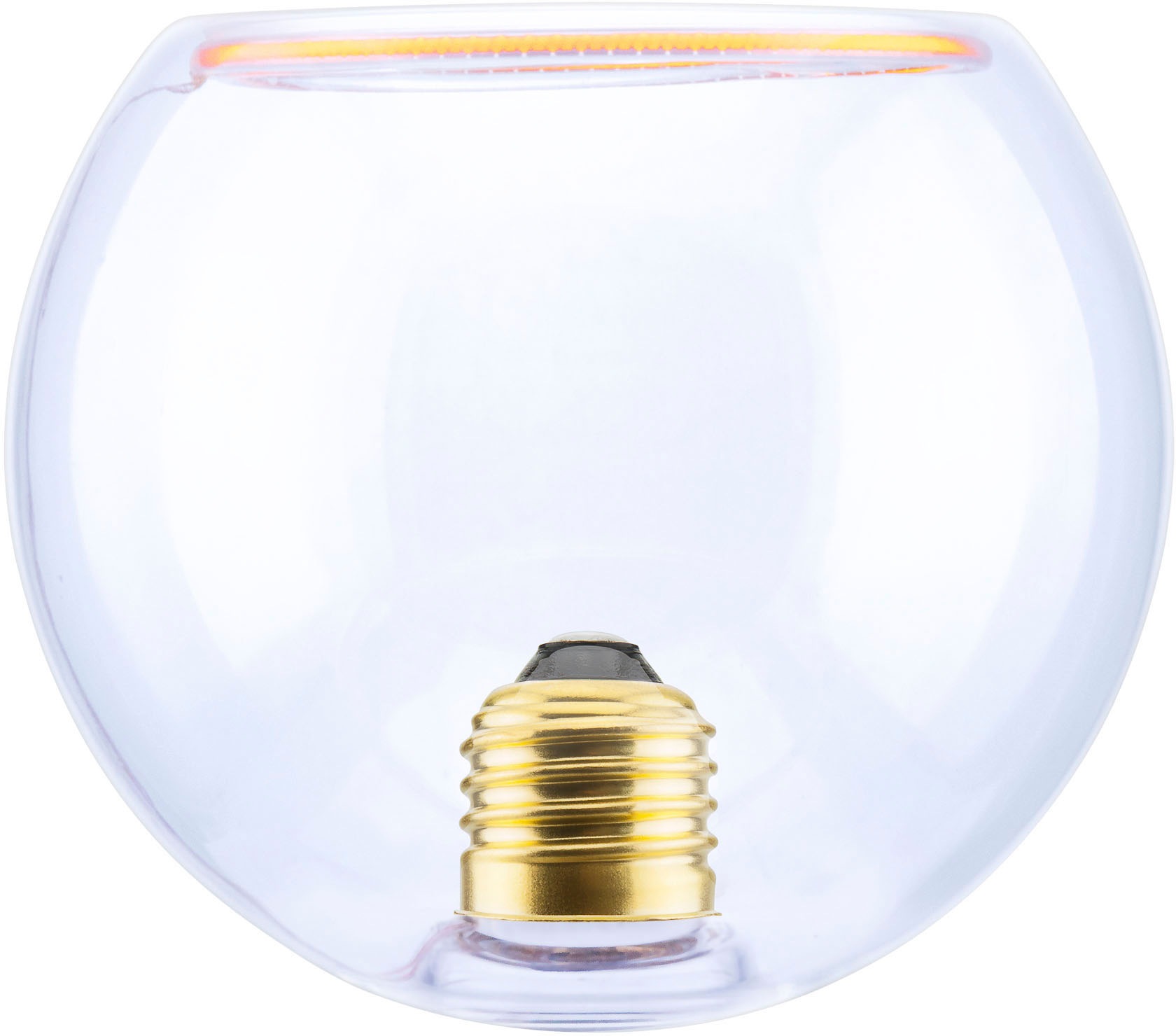 SEGULA LED-Leuchtmittel "LED Floating Globe 125 inside klar", L:115cm Ø:12,5cm, transparent, Leuchtmittel, LED Floating Globe 125 inside klar, E27,