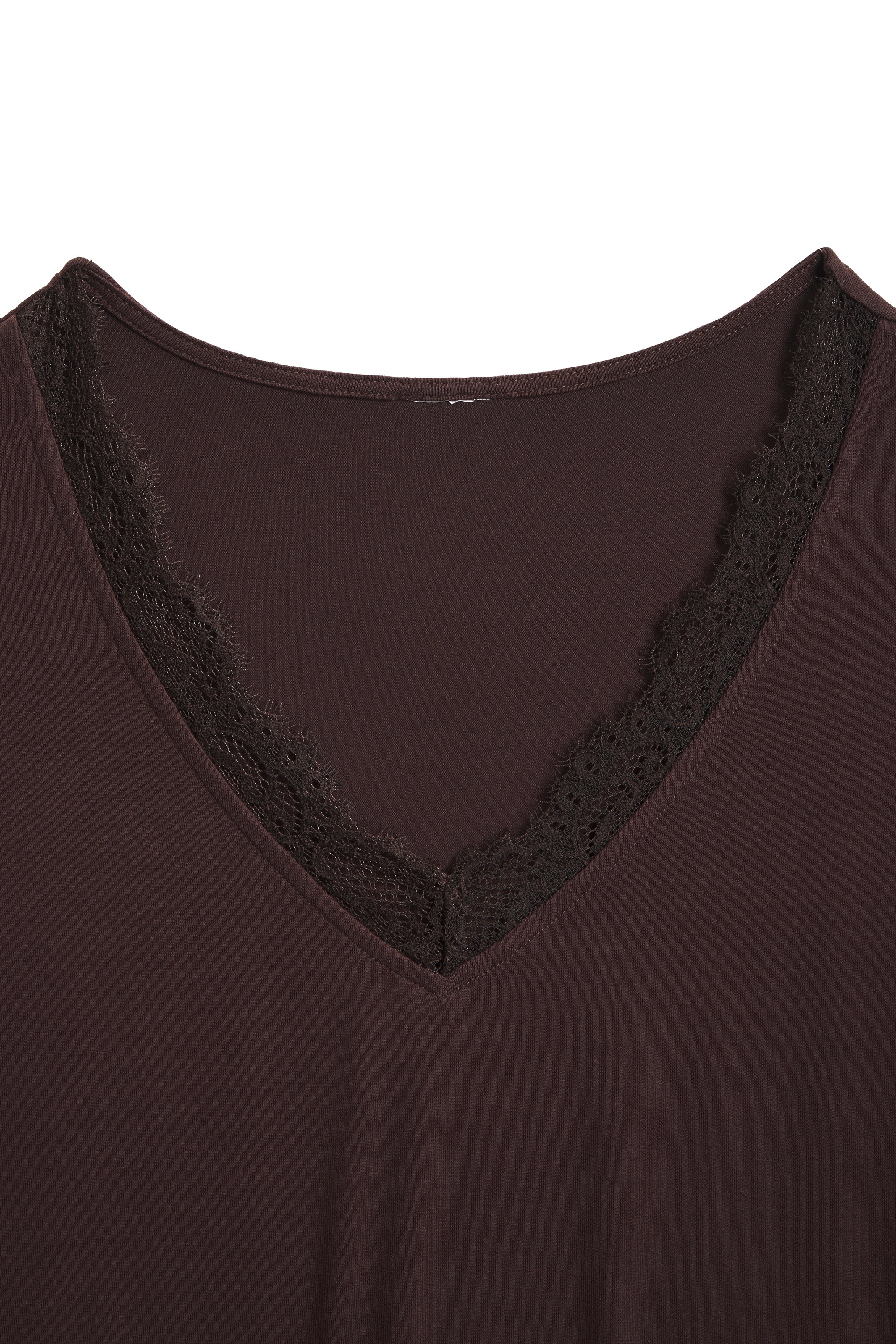 Thumbnail - LASCANA Langarmshirt "mit Spitze" aus angenehmer Viskose-Qualität