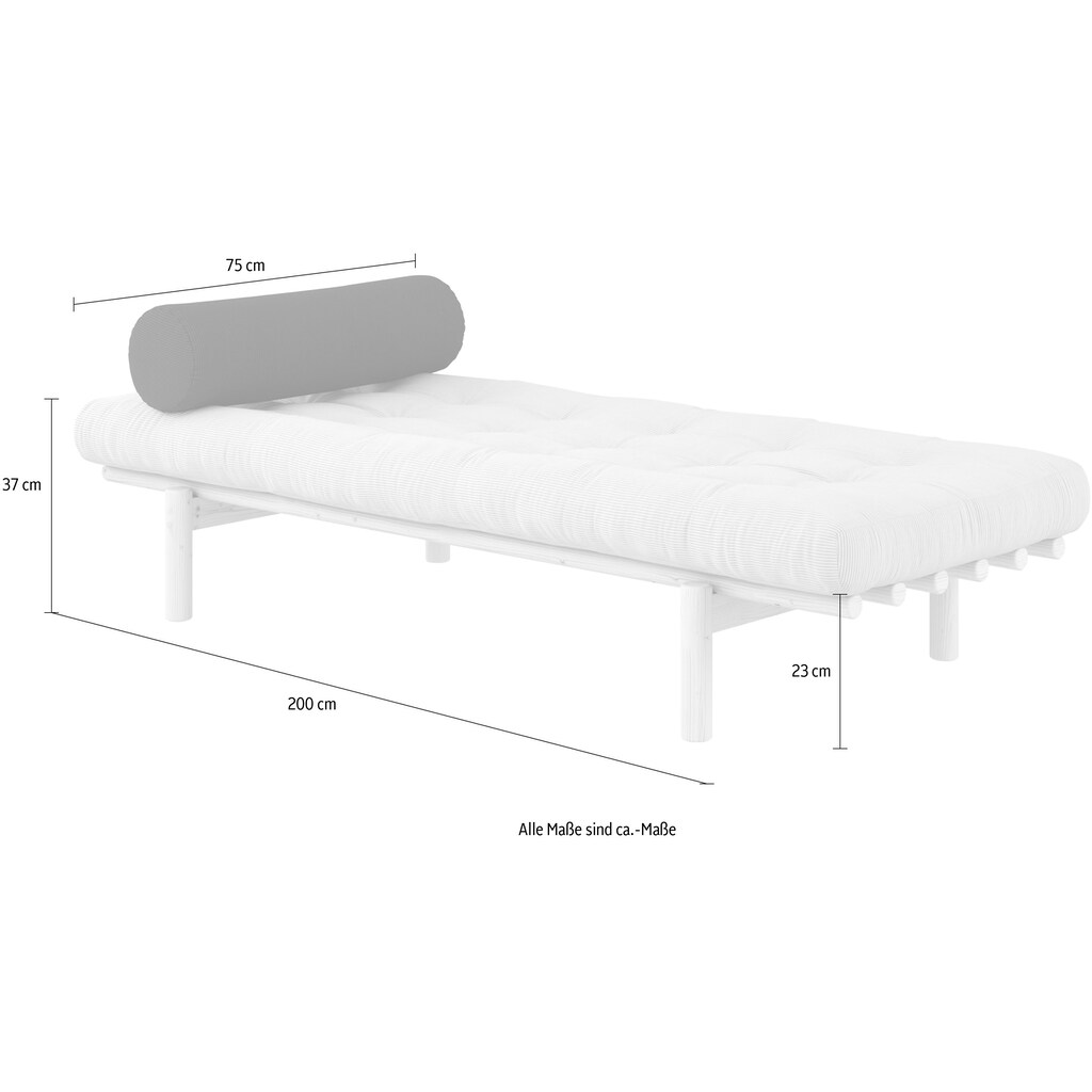 Karup Design Daybed »Next«, aus massiven Kiefernholz, inkl. Futonmatratze und Kissen