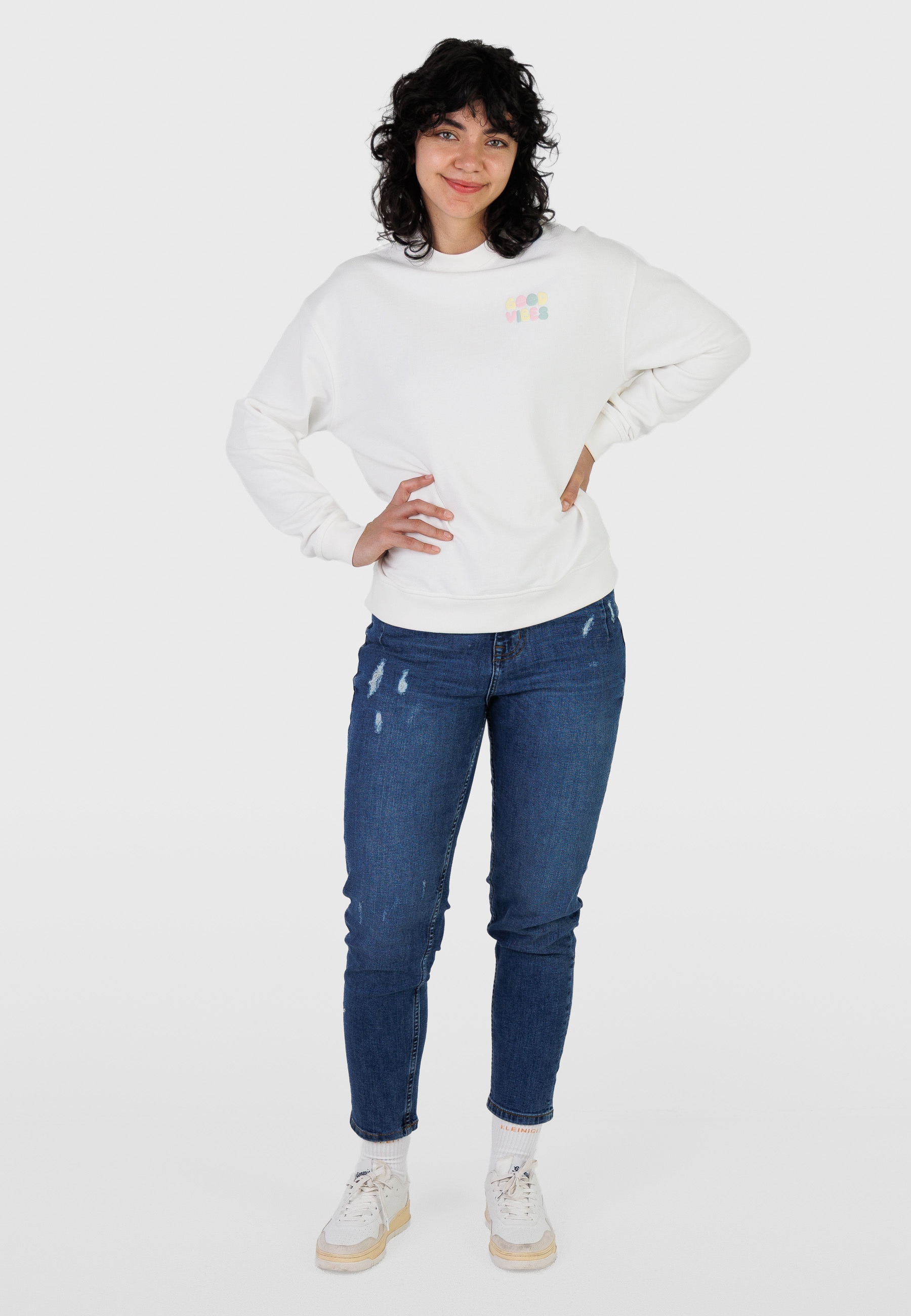 Kleinigkeit Sweater »Kleinigkeit Big Vibes Sweater Girls«
