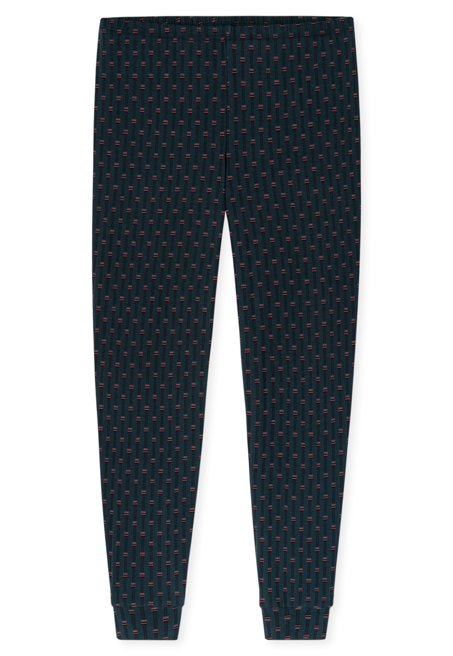 Schiesser Schlafanzug »Casual Essentials« 2 Stk. tlg., mit bequemen Bündchen