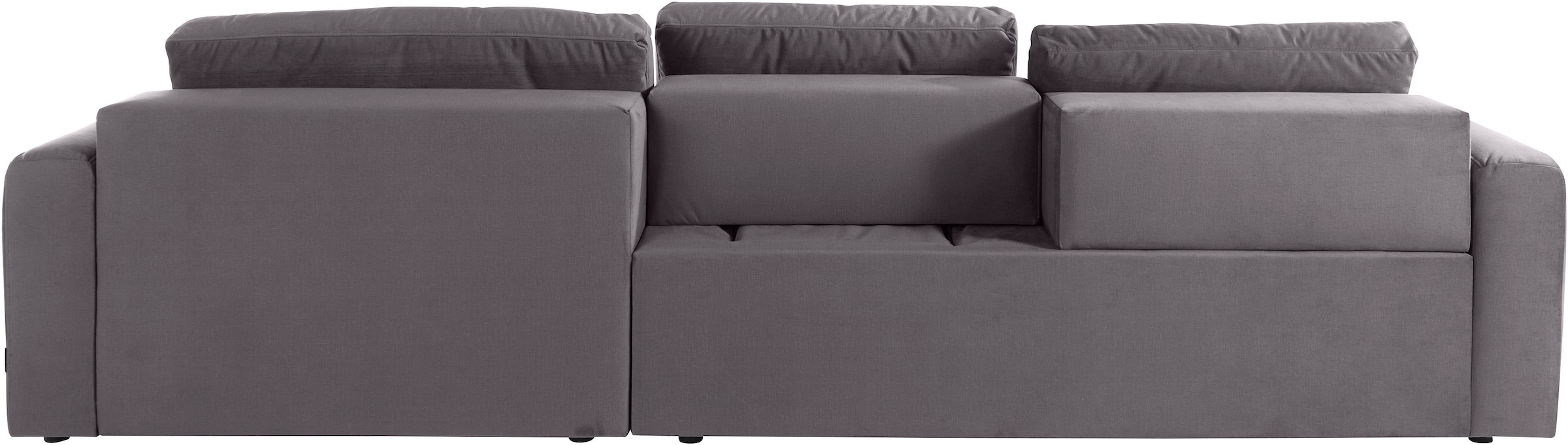 Places of Style Ecksofa »Bloomfield, L-Form«, extra tiefe Sitzfläche, wahlweise mit Sitztiefenverstellung