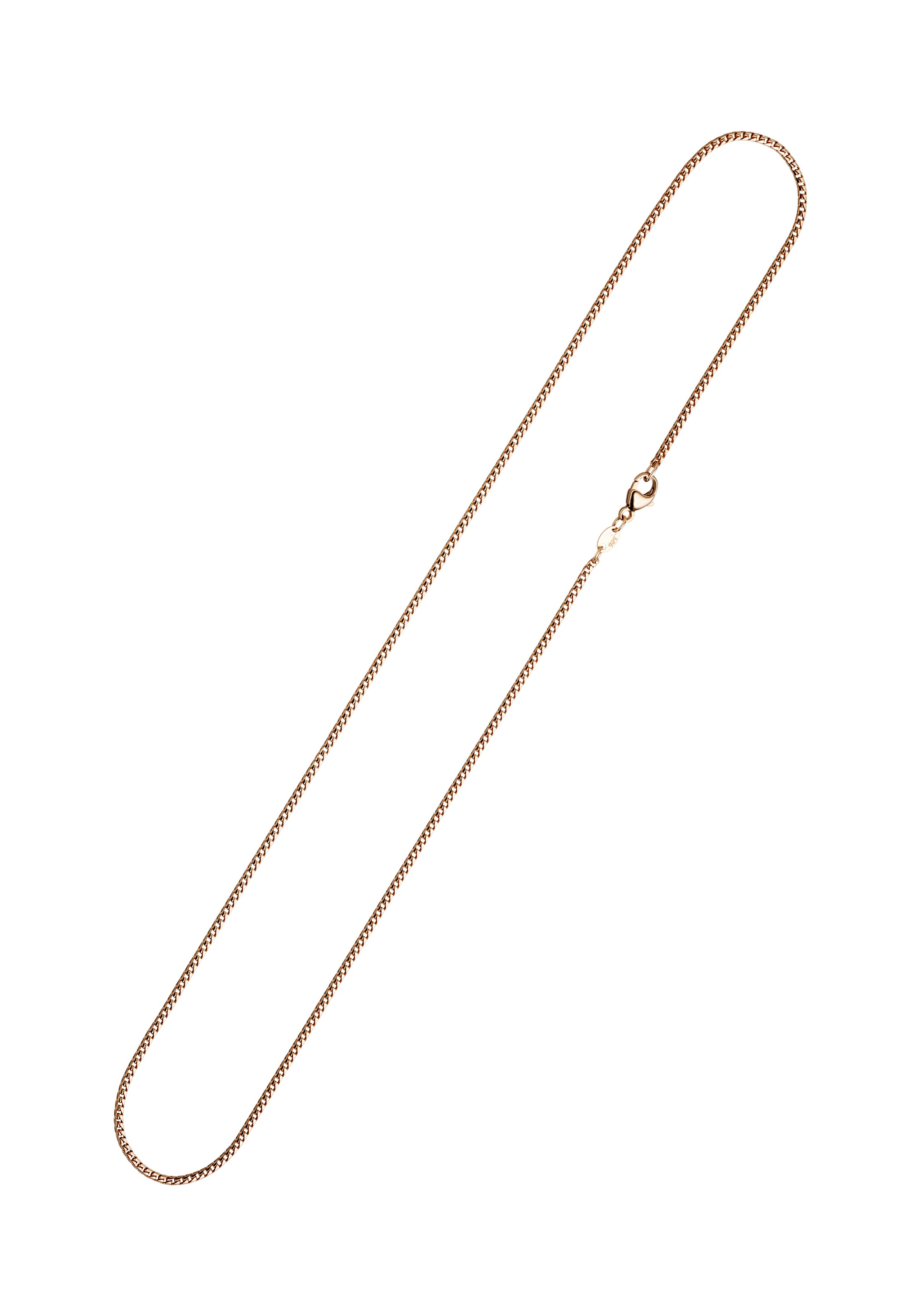 JOBO Goldkette »Bingo-Kette«, 585 Roségold 42 cm 1,5 mm