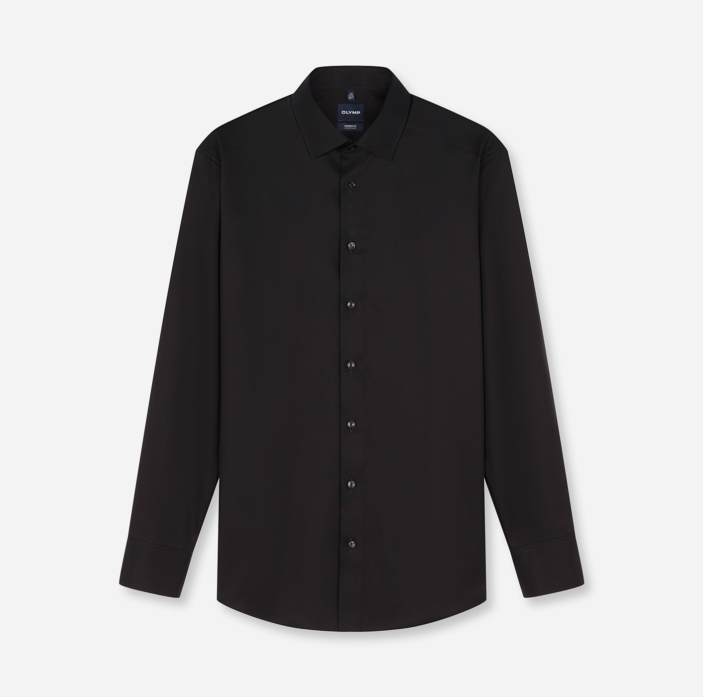 OLYMP Langarmhemd "Luxor Covershirt" höchste Blickdichte, bügelfrei, Businesshemd, Modern fit