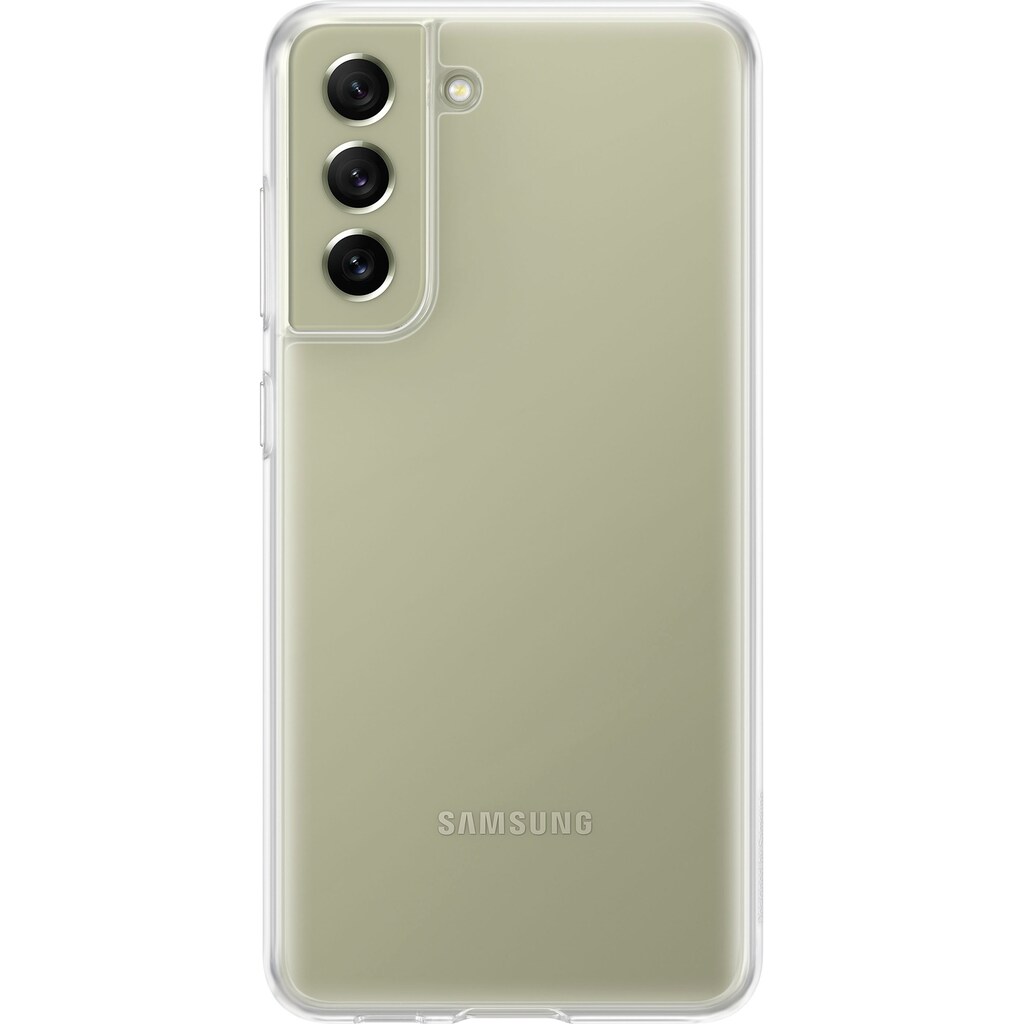 Samsung Backcover »Premium Clear Cover für Galaxy S21 FE«, Galaxy S21 FE, 16,3 cm (6,4 Zoll)