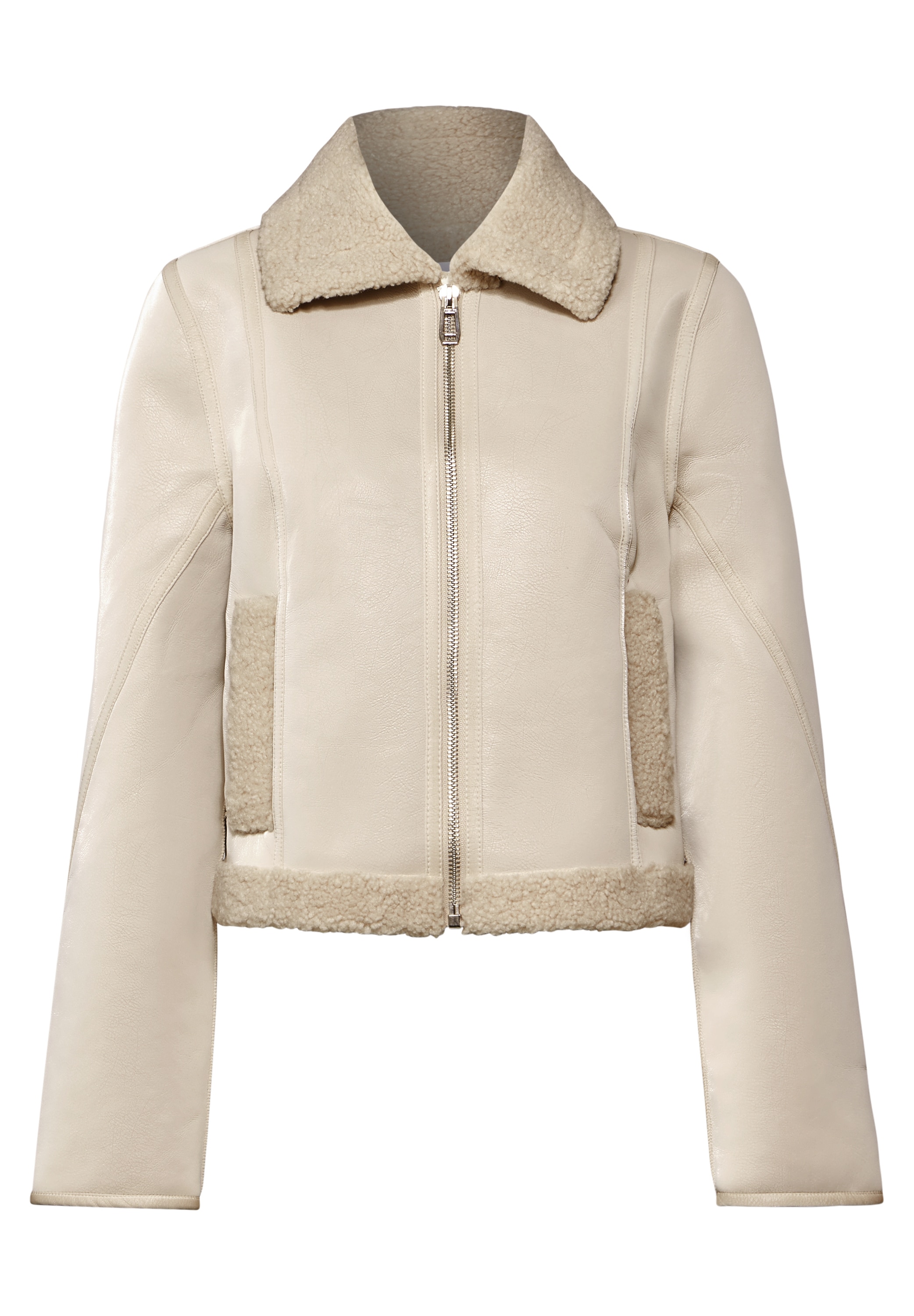 STREET ONE STUDIO Kurzjacke, ohne Kapuze, soft und weich