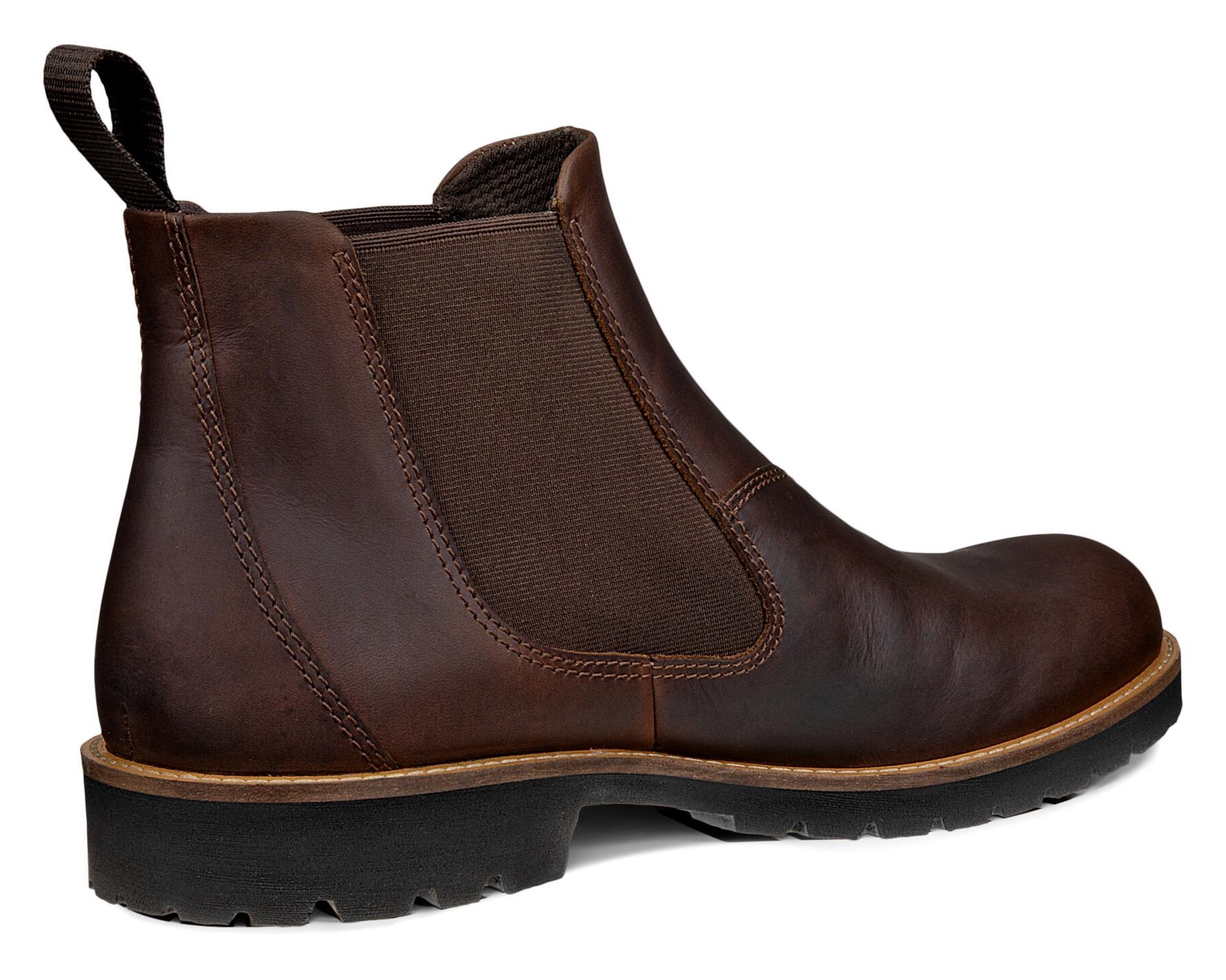 Ecco Chelseaboots »Jamestown«, Schlupfboots, Stiefelette, Business-Boots mit Stretcheinsätze