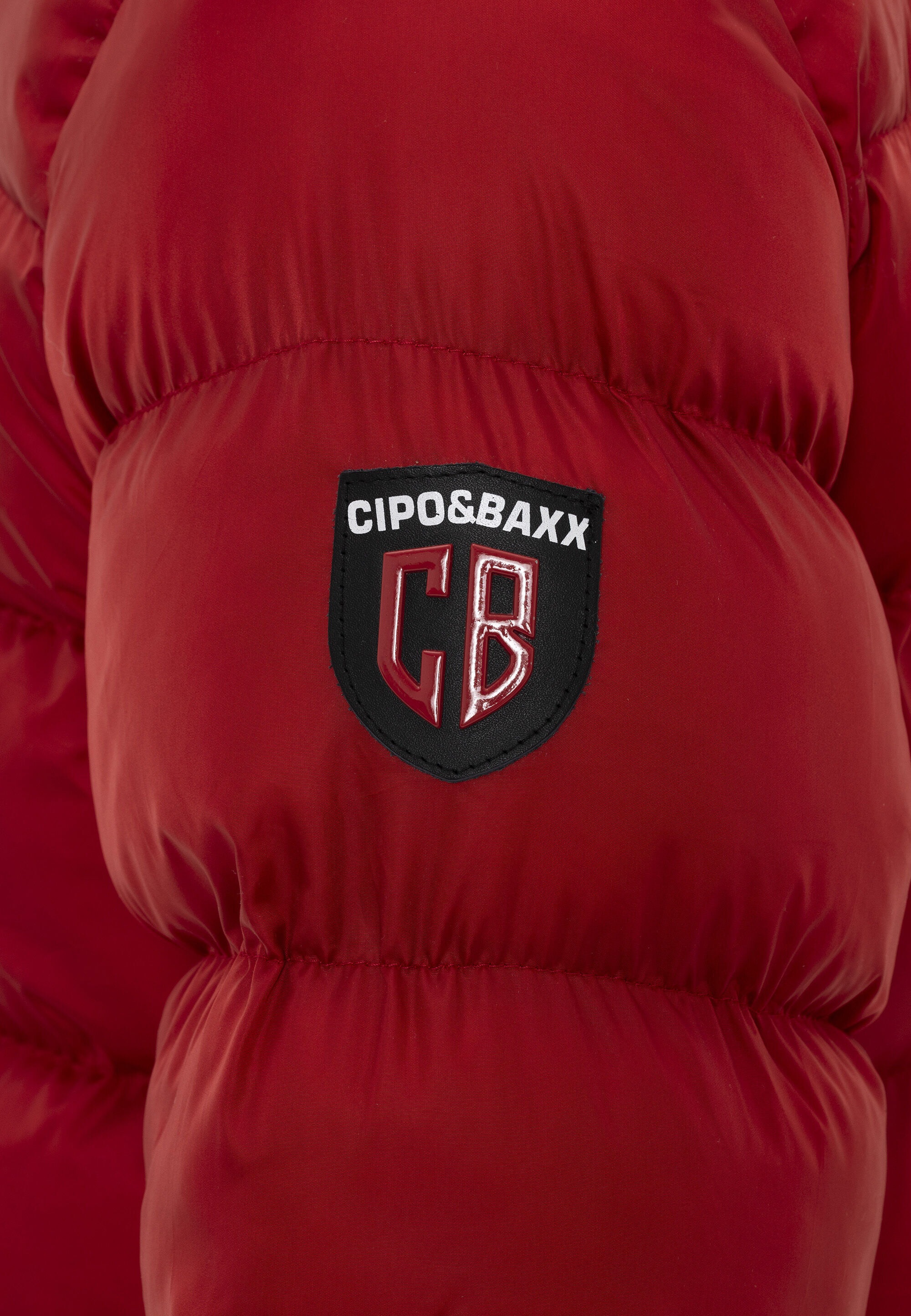 Cipo & Baxx Winterjacke »Jacke«, mit Kapuze, im Steppdesign