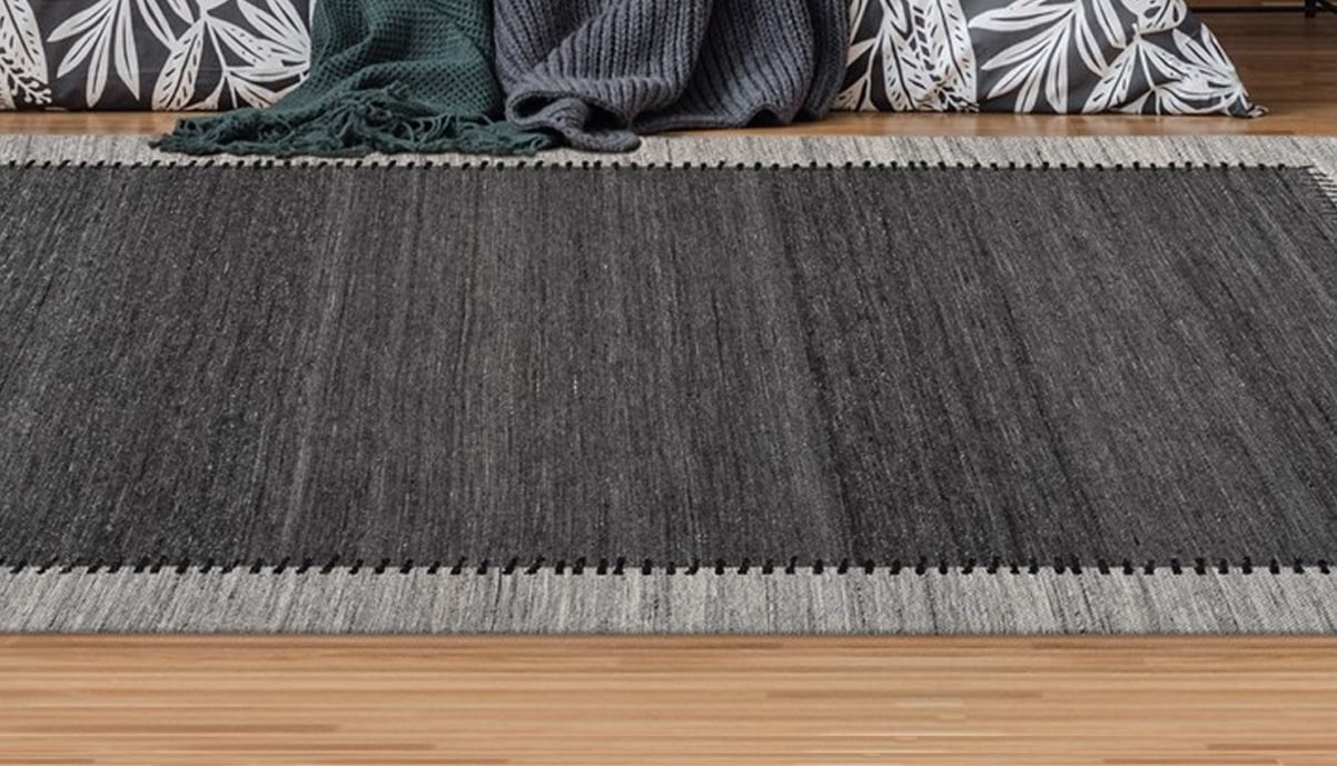 calo-deluxe Teppich »Roxy 450«, rechteckig, 6 mm Höhe, Flachgewebe, Wohnzimmer