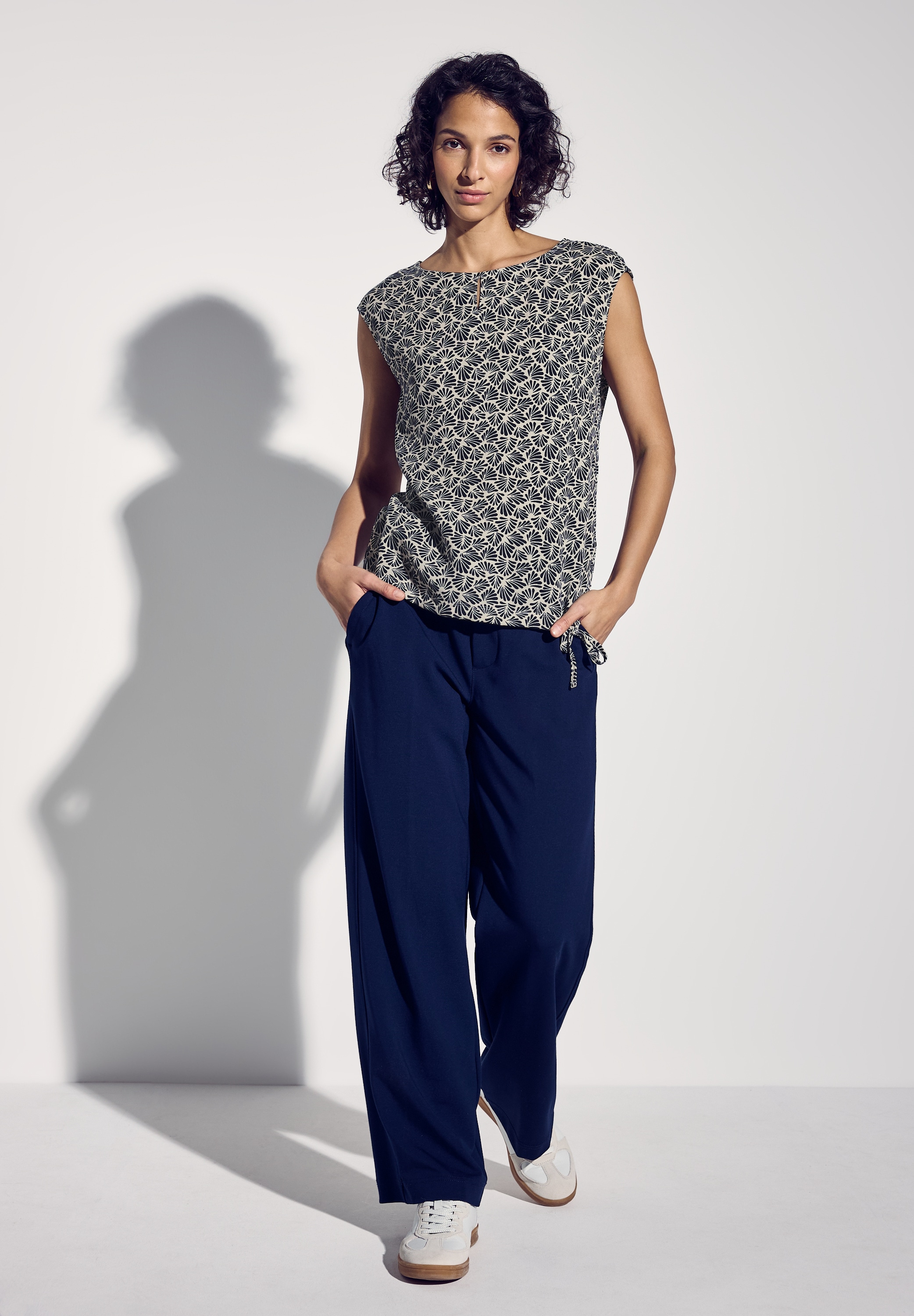 Cecil Print-Shirt, aus softer Viskose