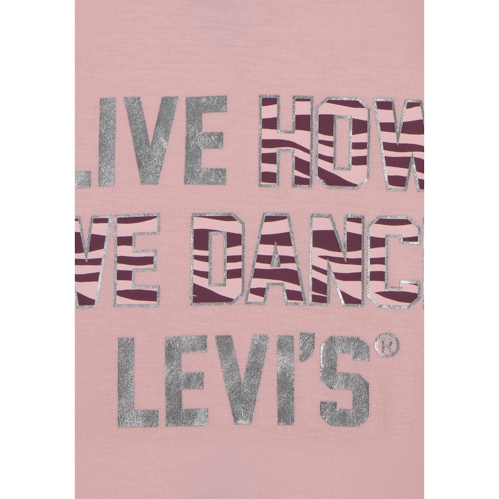 Levi's® Kids Langarmshirt »LVG LS ZEBRA TEE WITH SCRUNCHI«, (Set, 2 tlg.), for GIRLS