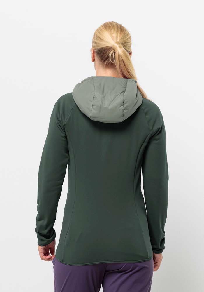 Jack Wolfskin Hybridjacke »ROUTEBURN PRO HYBRID W«, mit Kapuze